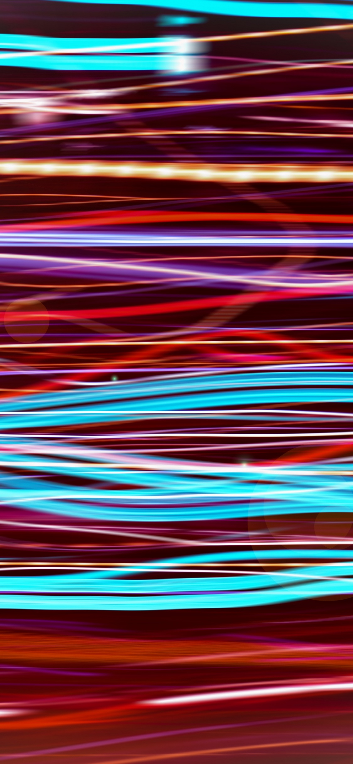Red White and Blue Light. Wallpaper in 1125x2436 Resolution