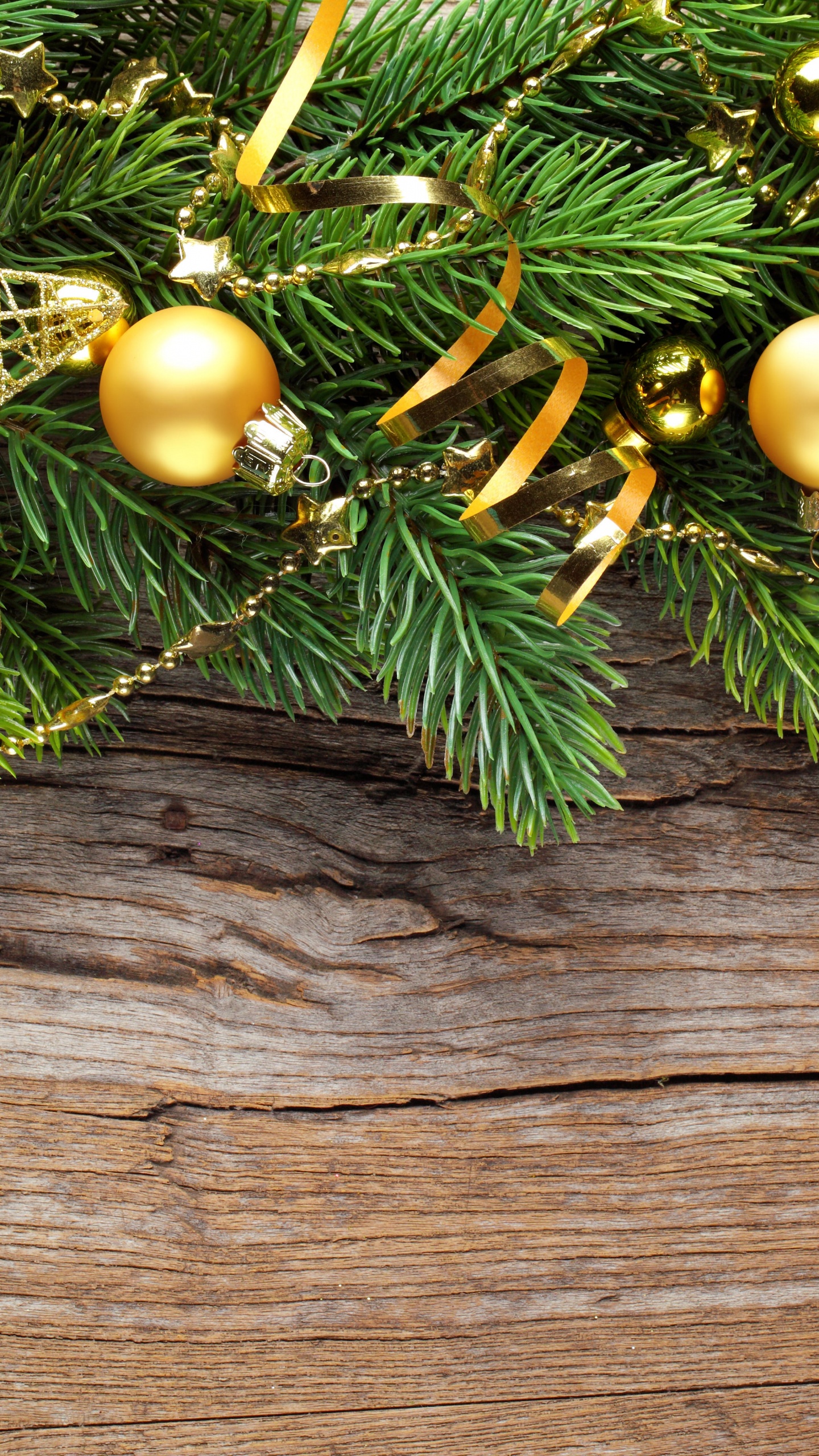 圣诞节那天, 圣诞树, 新的一年, 假日, 圣诞装饰 壁纸 1440x2560 允许