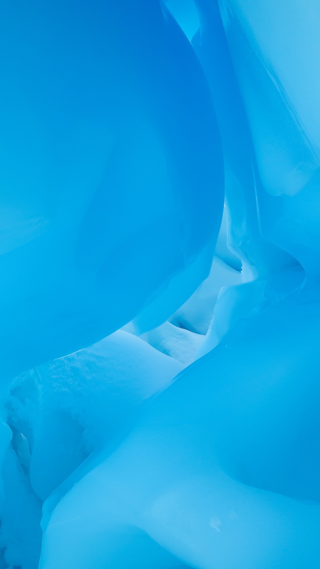 水上, 冰洞, 冰川地貌, Azure, 冰川 壁纸 1080x1920 允许