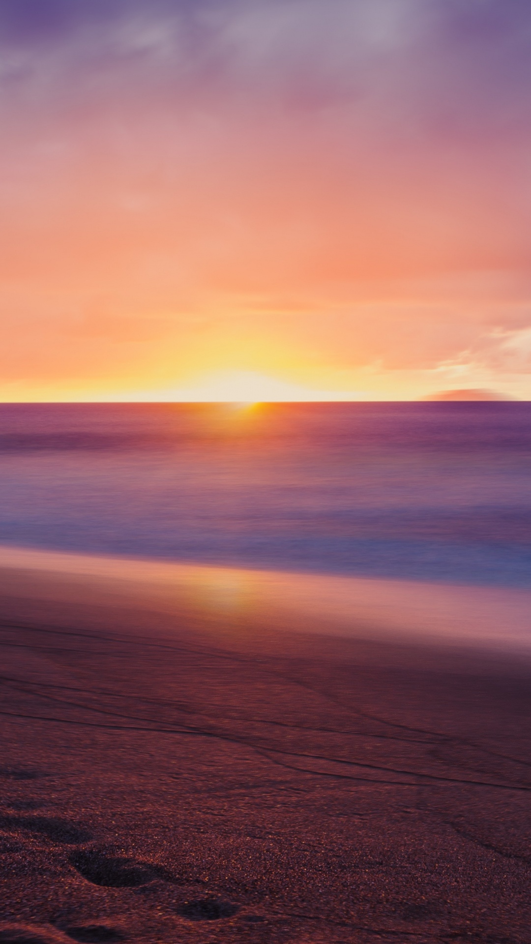 Horizon, Mer, Lever, Atmosphère, Paysage Naturel. Wallpaper in 1080x1920 Resolution