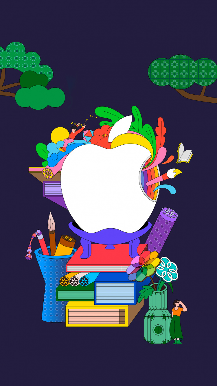 Apple, Revendeur Agréé Pomme Frisbee, Apple Store, Pomme Garosugil, Red. Wallpaper in 750x1334 Resolution