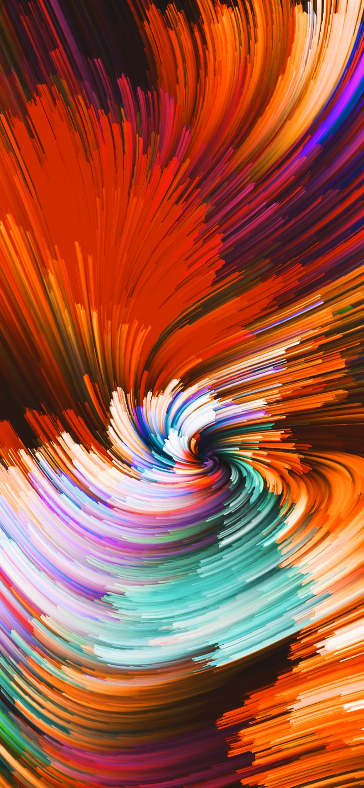 Psychedelic Art, Red, Orange, Design, Graphic Design. Wallpaper in 1242x2688 Resolution