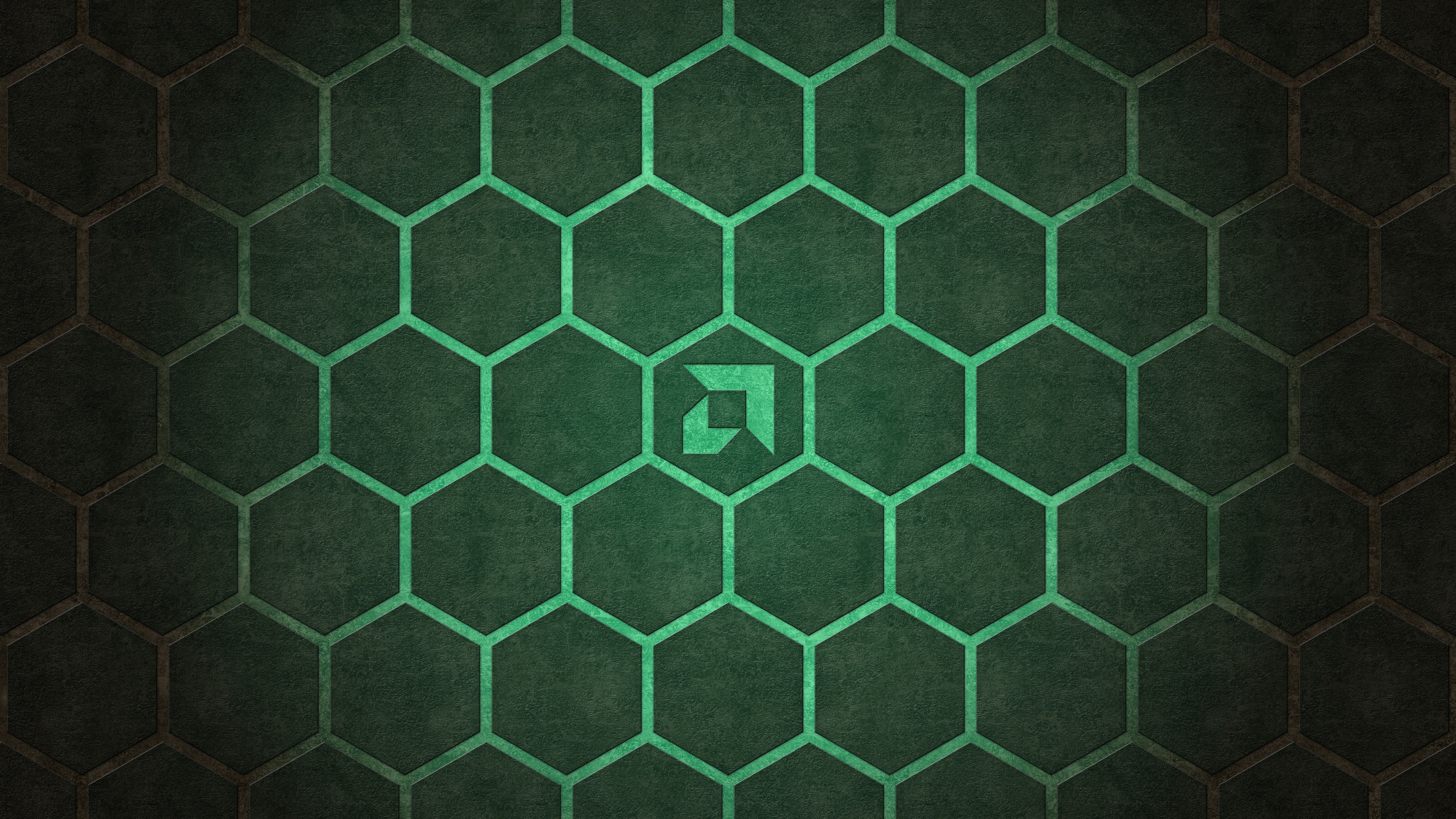 Alienware, Green, Pattern, Symmetry, Design. Wallpaper in 3840x2160 Resolution