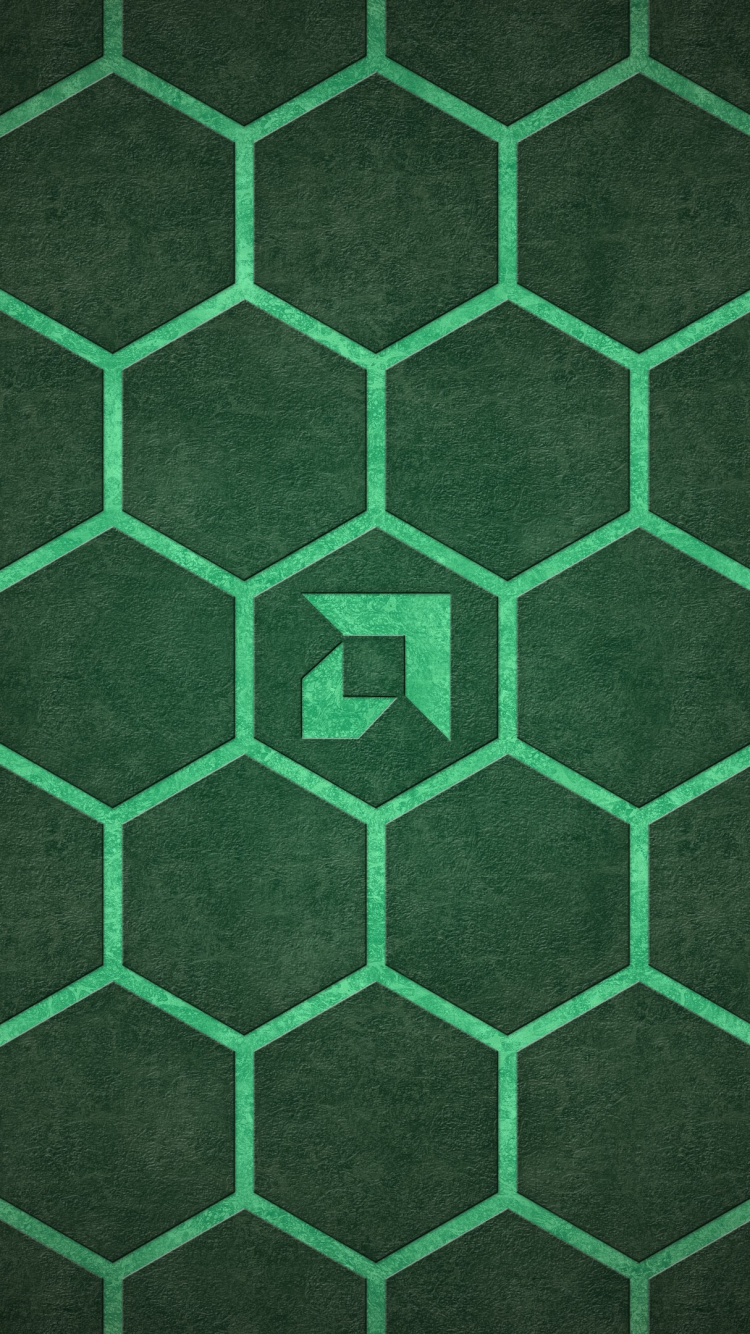 Alienware, Green, Pattern, Symmetry, Design. Wallpaper in 750x1334 Resolution