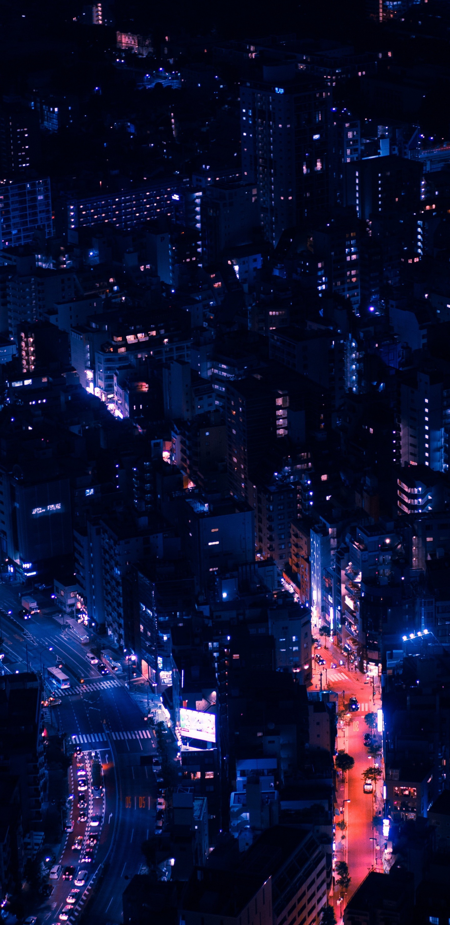 Cityscape, Building, Blue, Electricity, World. Wallpaper in 1440x2960 Resolution