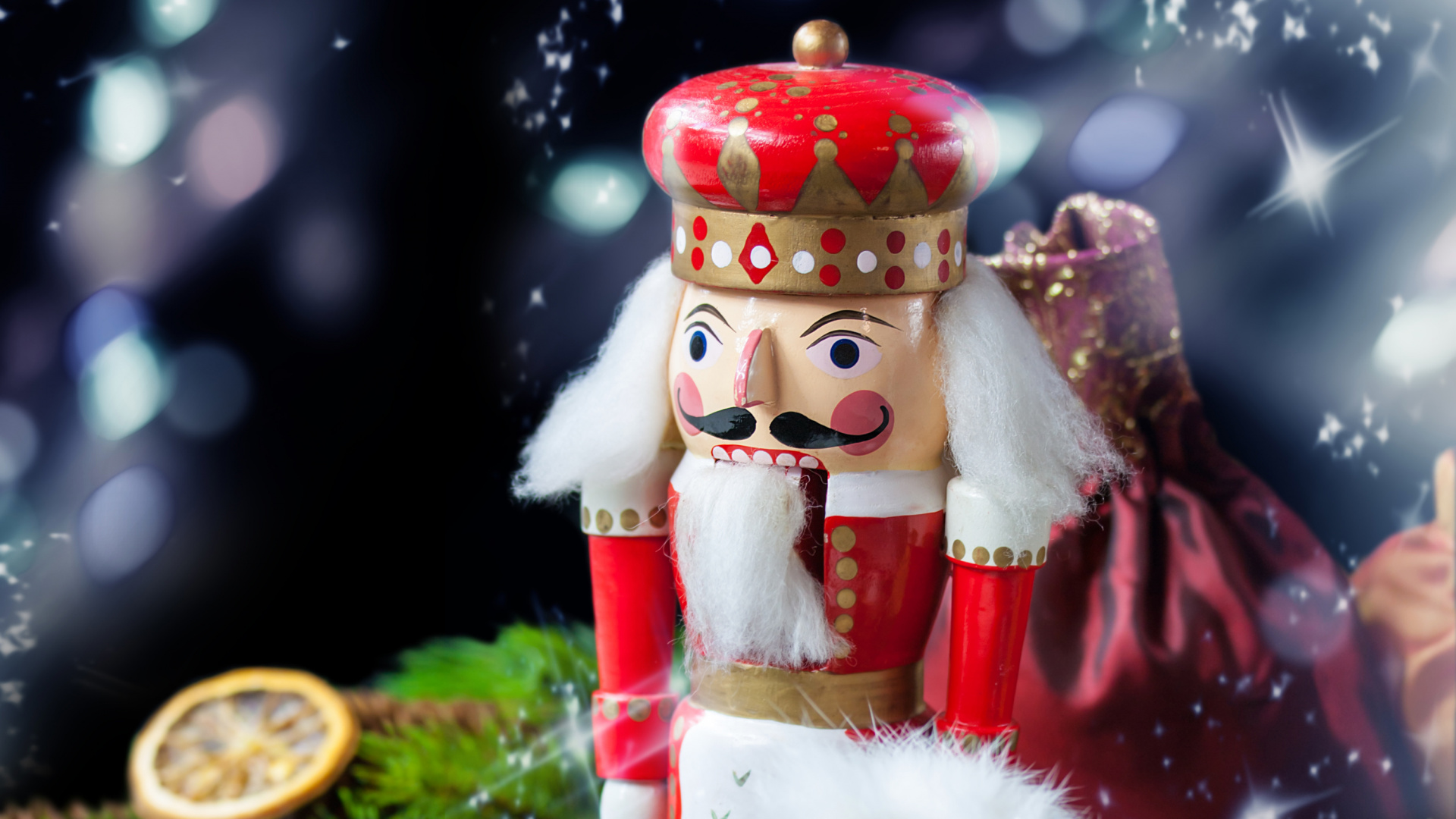 Weihnachten, Nussknacker, Weihnachtsdekoration. Wallpaper in 1920x1080 Resolution