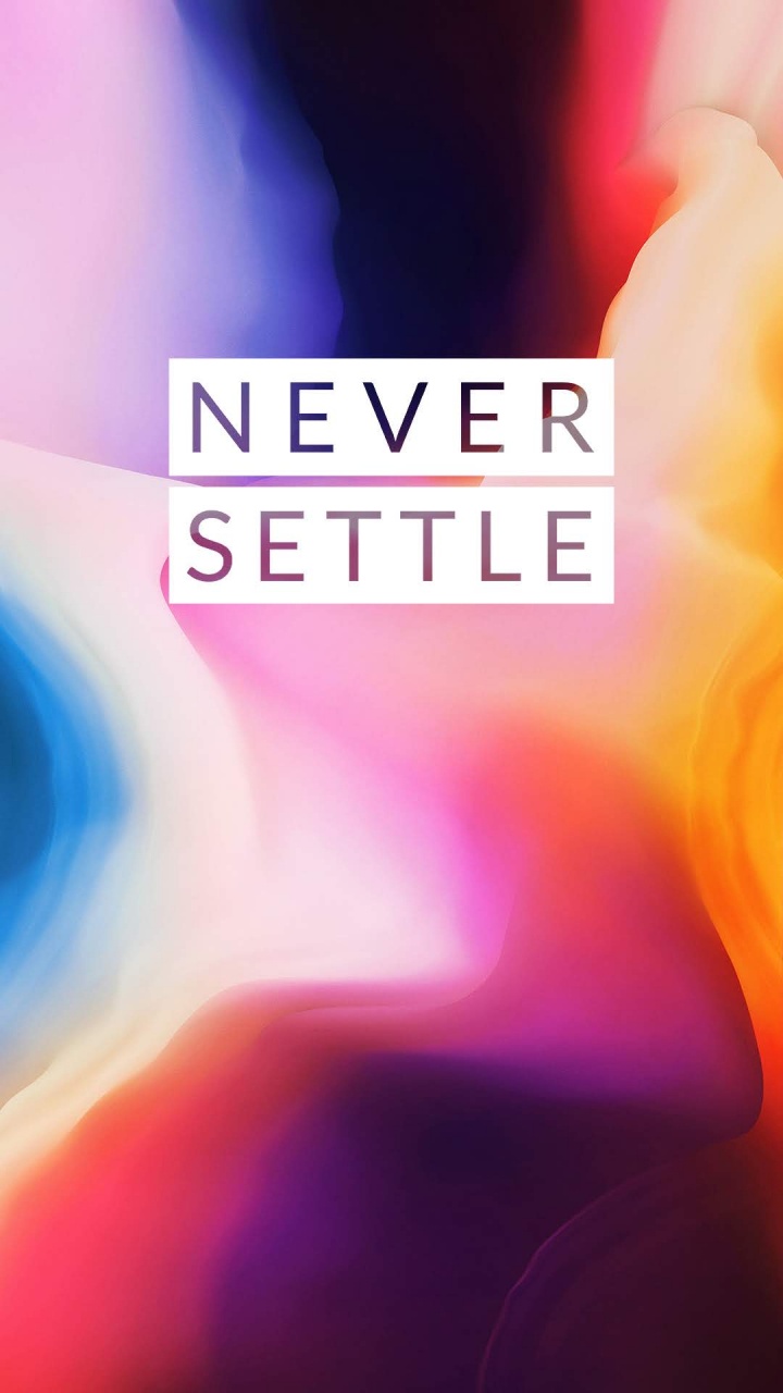 OnePlus 6, OnePlus 6T, OnePlus 7, la Pureté de la Couleur, Orange. Wallpaper in 720x1280 Resolution