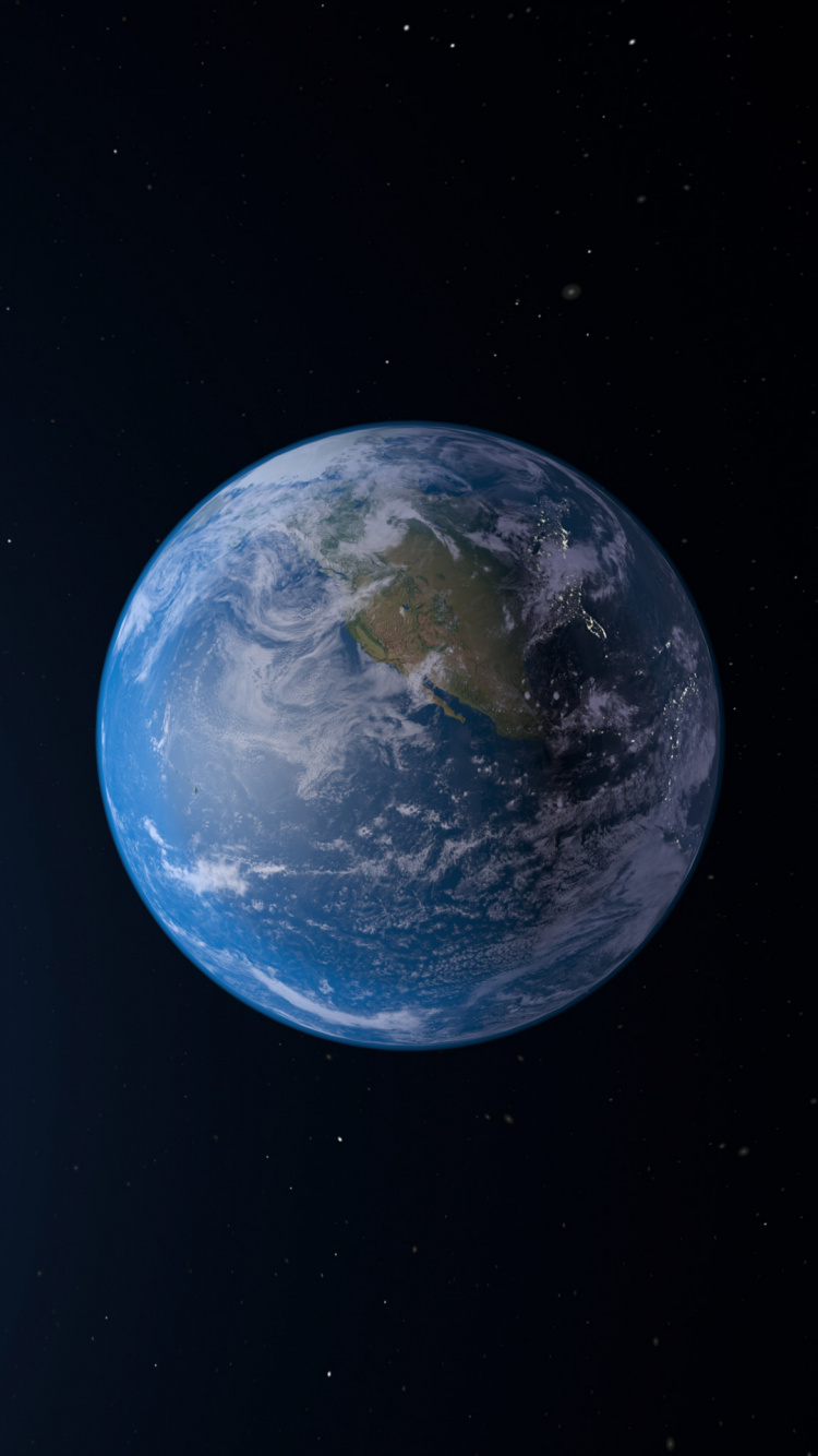 Terre, Planète, Smartphone, Objet Astronomique, Espace Extérieur. Wallpaper in 750x1334 Resolution