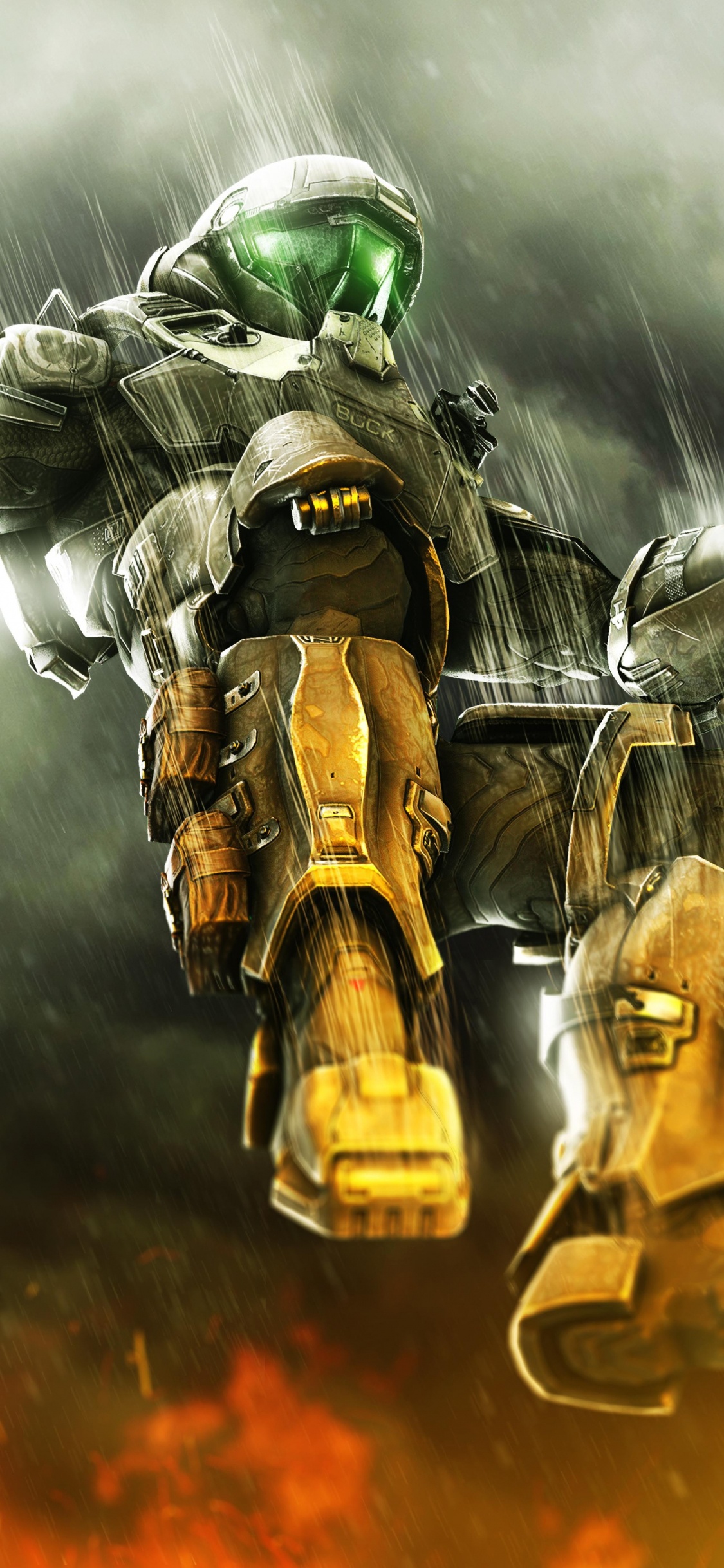 Halo 3, Master Chief, pc Game, Freestyle Motocross, Motocross. Wallpaper in 1125x2436 Resolution