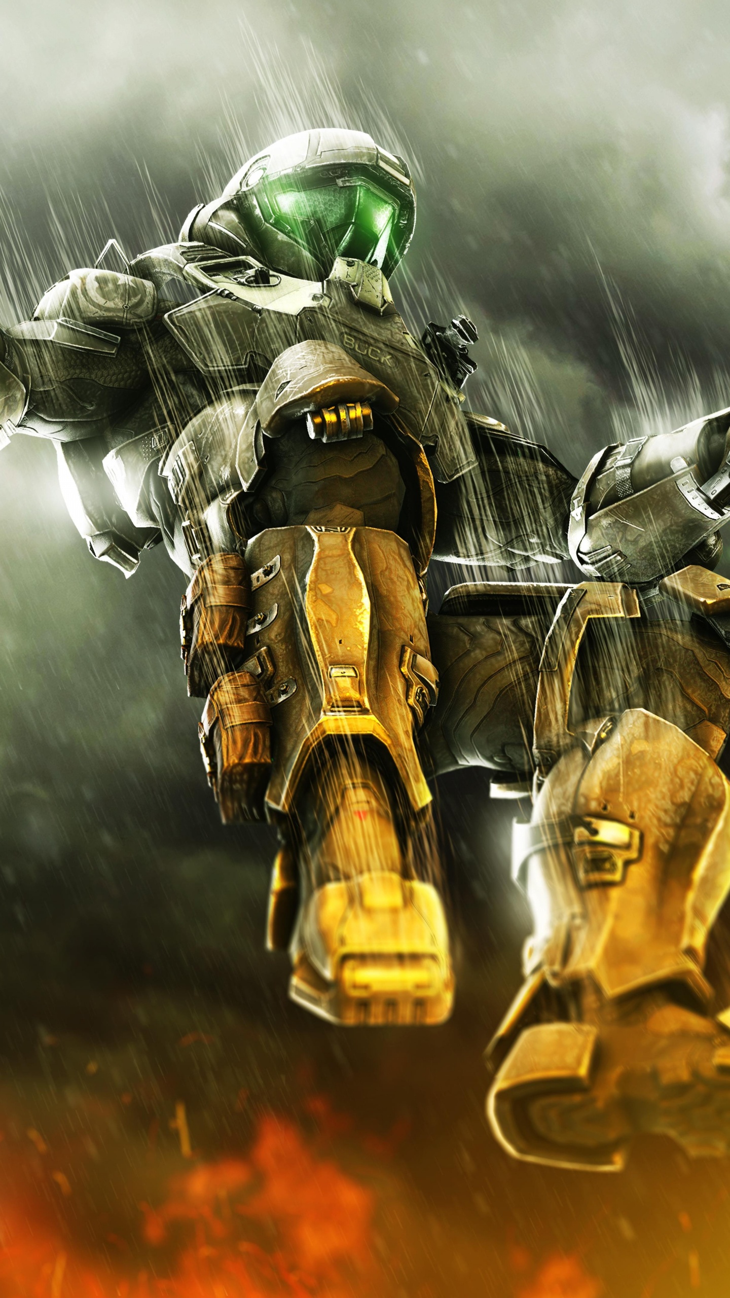Halo 3, Master Chief, pc Game, Freestyle Motocross, Motocross. Wallpaper in 1440x2560 Resolution