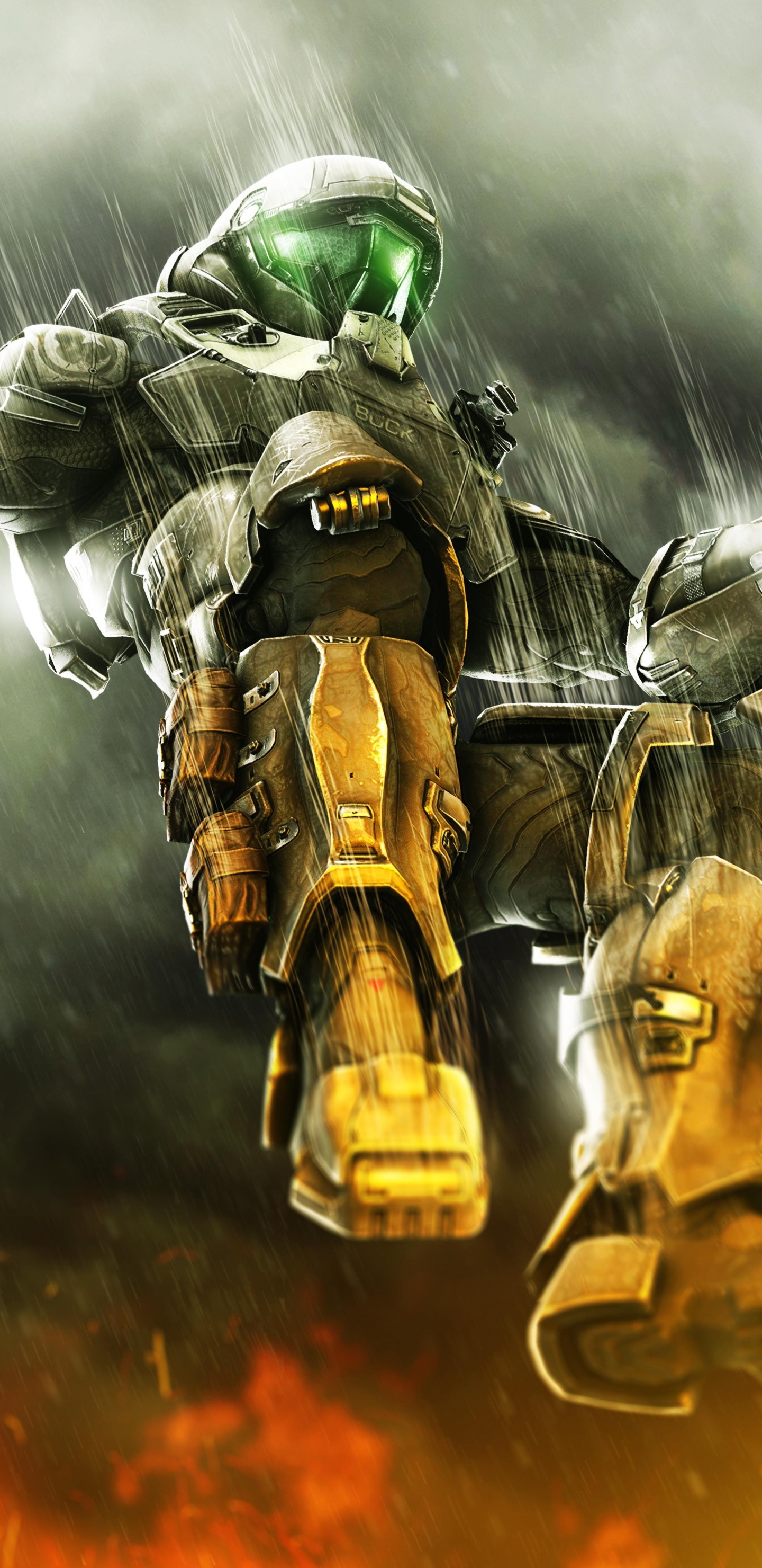 Halo 3, Master Chief, pc Game, Freestyle Motocross, Motocross. Wallpaper in 1440x2960 Resolution