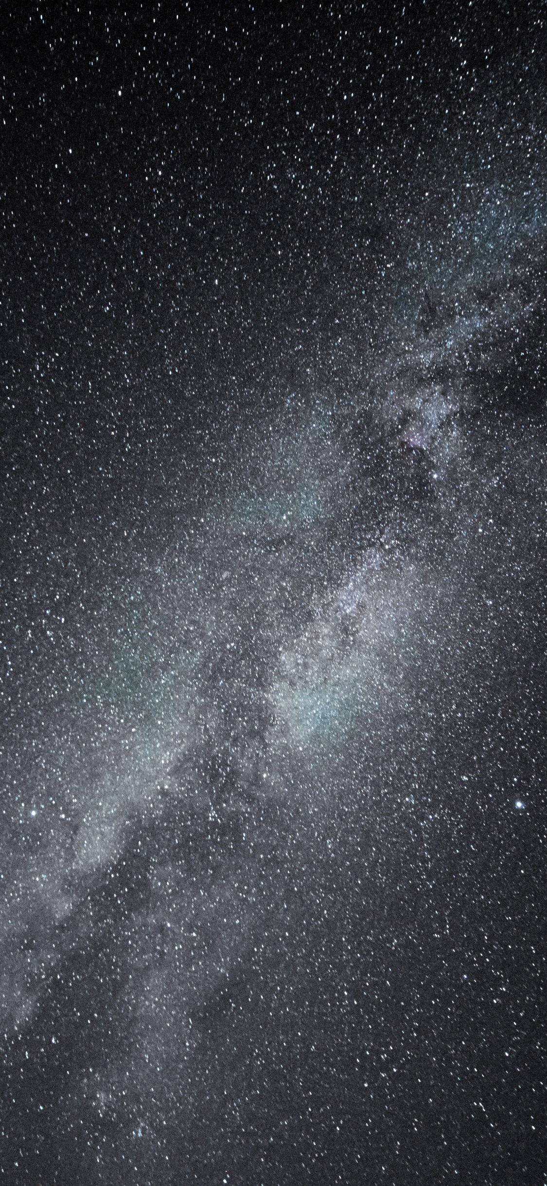 Starry Night Sky Over The Starry Night. Wallpaper in 1125x2436 Resolution