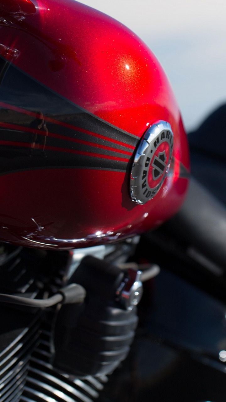 Red and Black Motorcycle on Road During Daytime. Wallpaper in 720x1280 Resolution