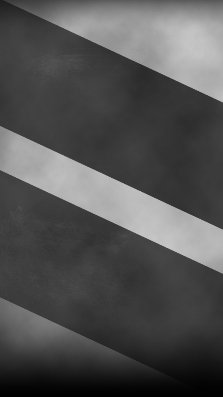 Black and White Abstract Painting. Wallpaper in 750x1334 Resolution