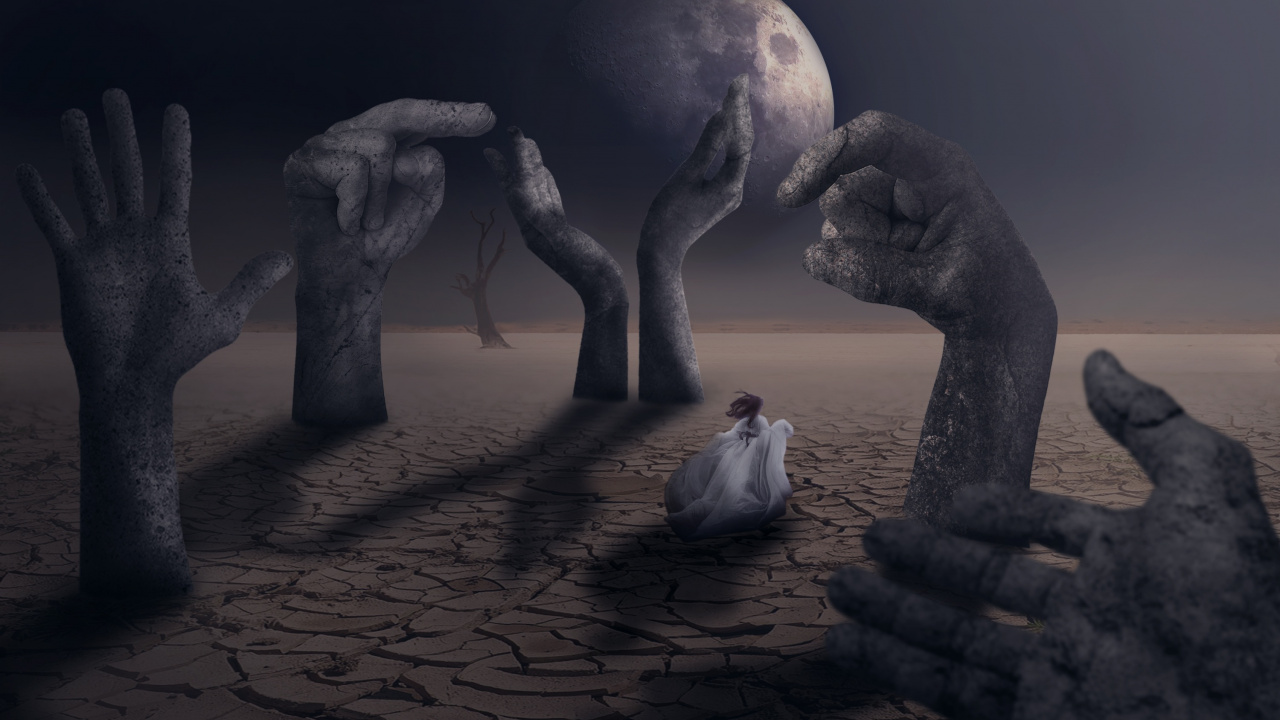 Woman in White Dress Standing Near Statue During Daytime. Wallpaper in 1280x720 Resolution