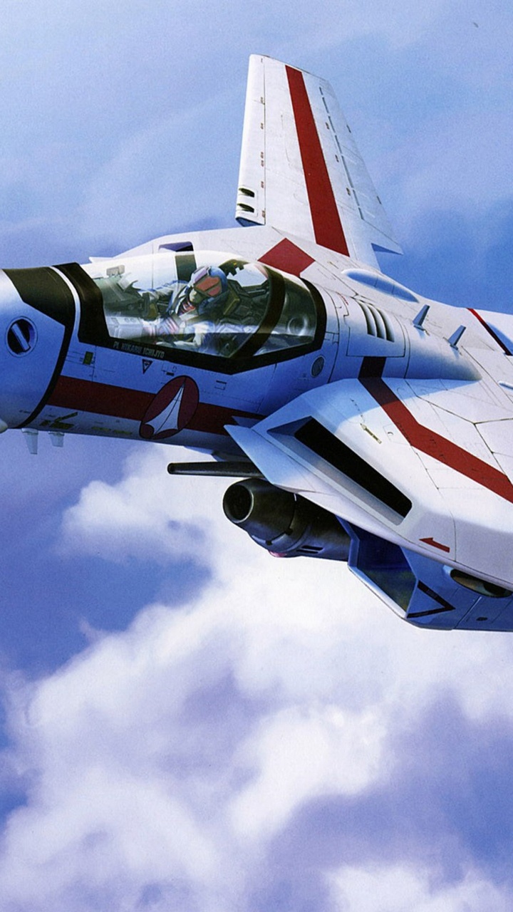 Gray and Red Jet Plane in Mid Air During Daytime. Wallpaper in 720x1280 Resolution