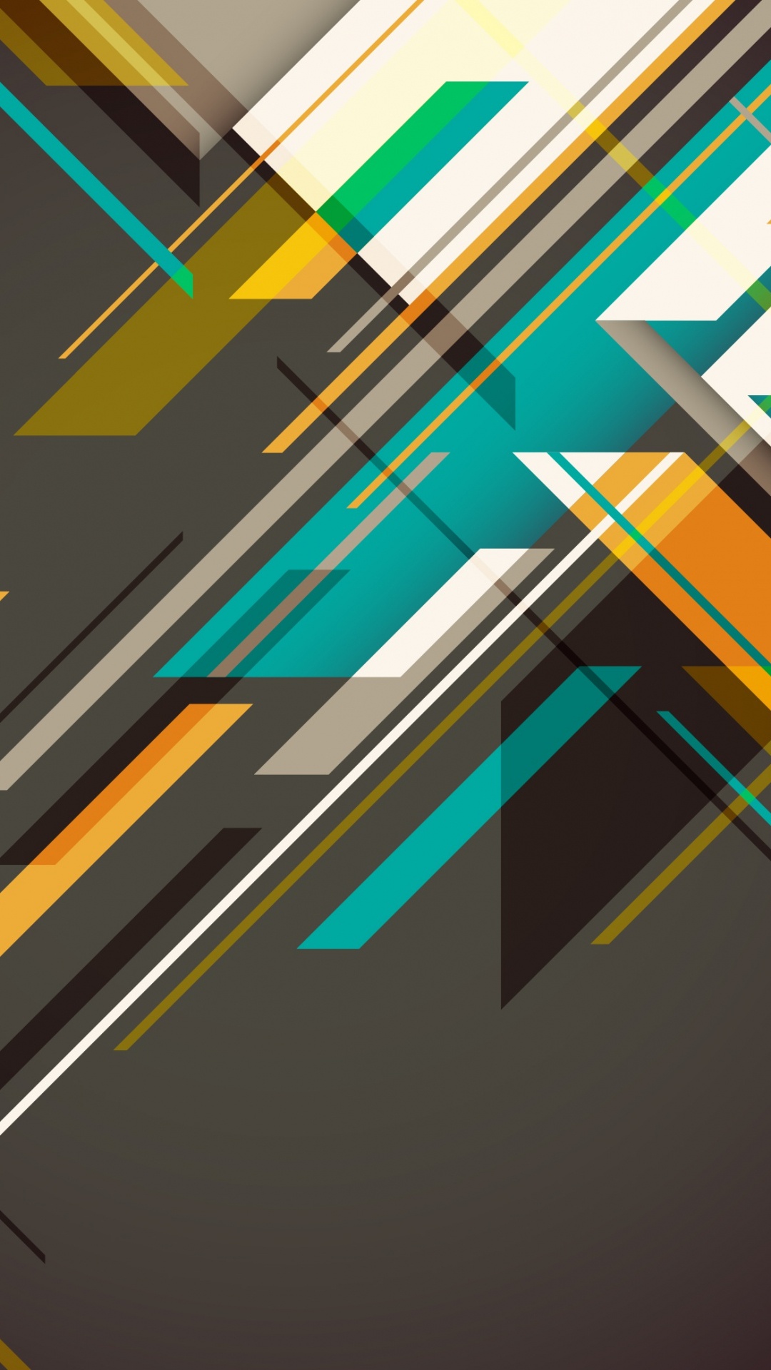 Blaue, Gelbe Und Rote Abstrakte Malerei. Wallpaper in 1080x1920 Resolution