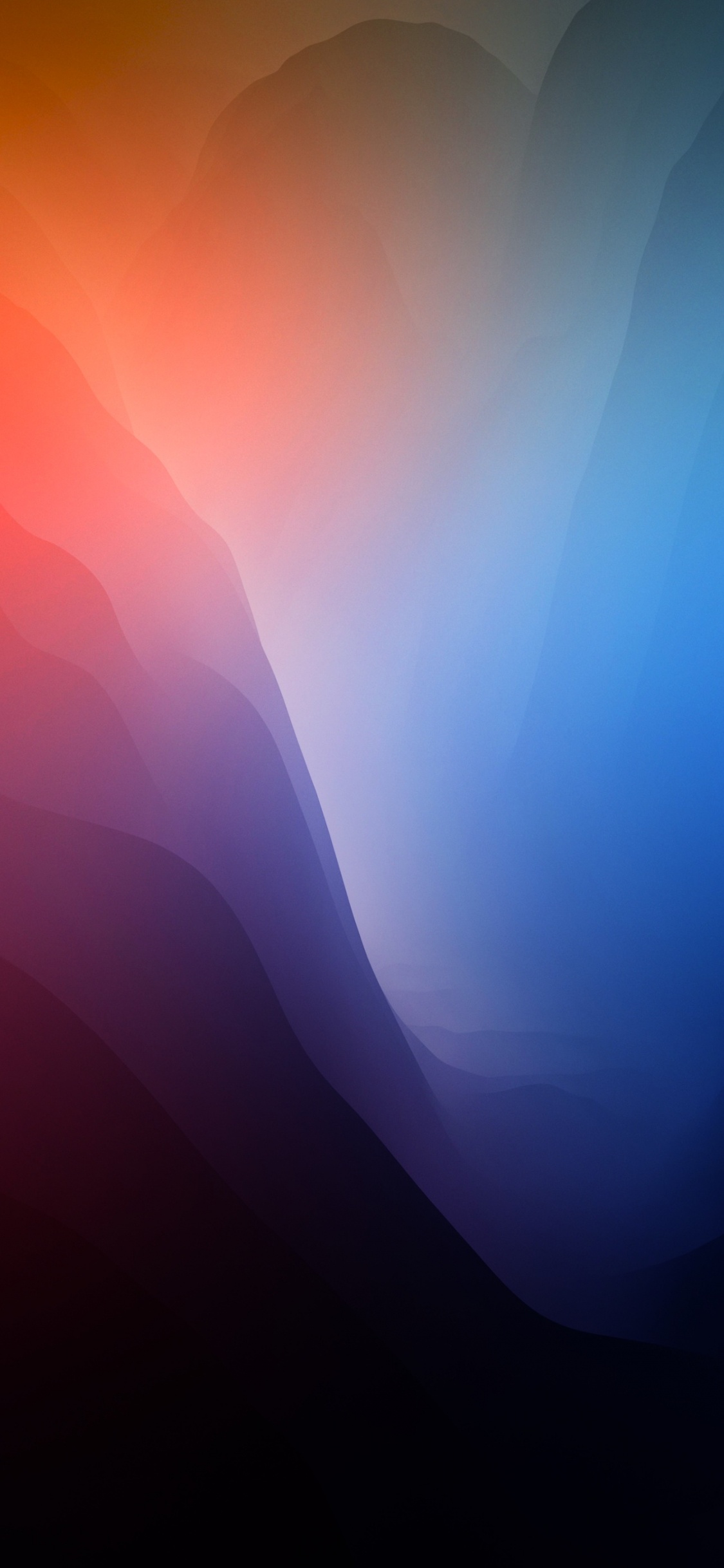 Atmosphäre, Azure, Purpur, Piste, Veilchen. Wallpaper in 1125x2436 Resolution