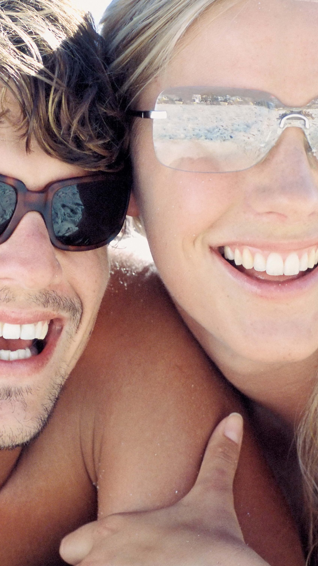 Laughter, Fun, Selfie, Mouth, Hug. Wallpaper in 1080x1920 Resolution