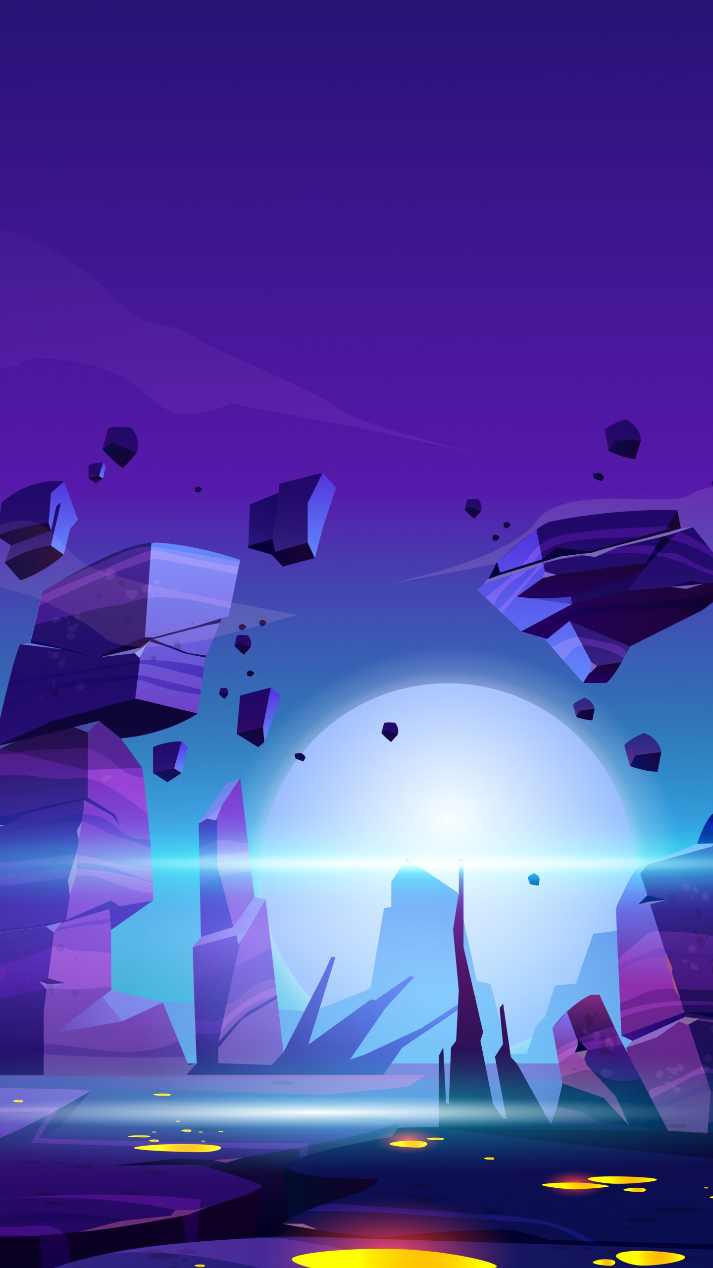 Graphiques Vectoriels, Planète, Cartoon, Animation, Illustration. Wallpaper in 1440x2560 Resolution