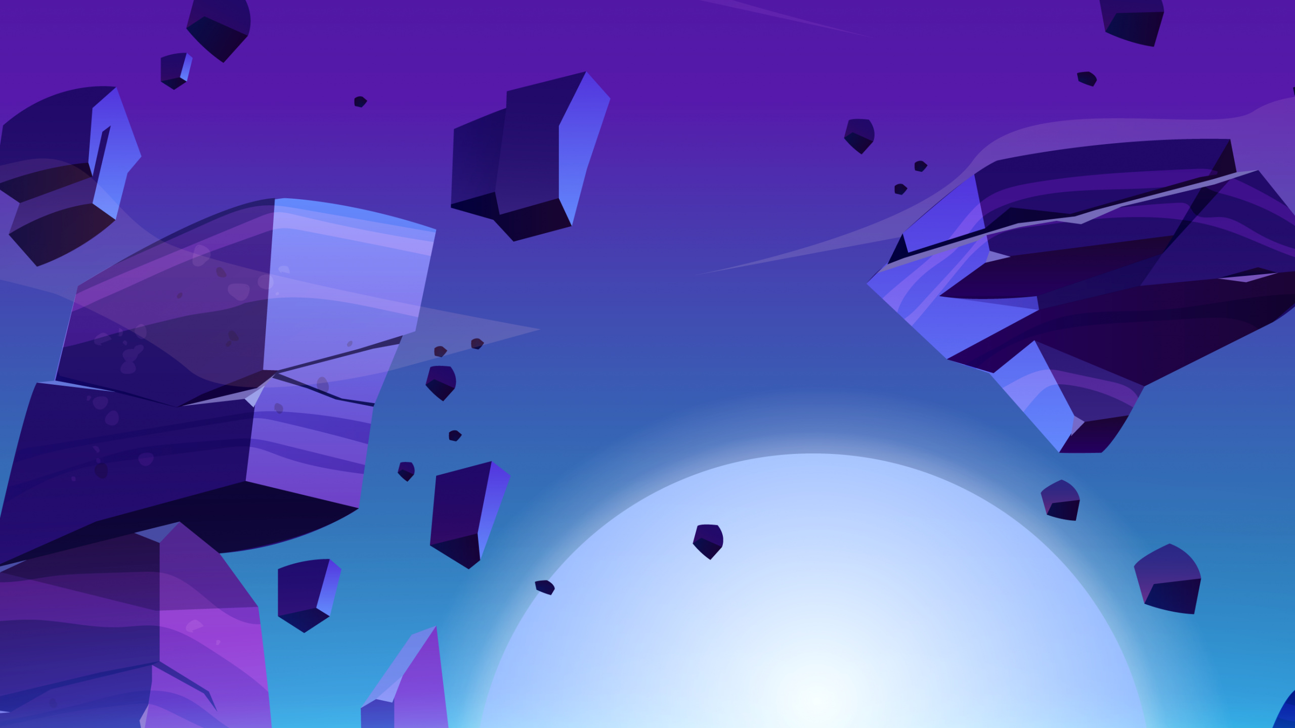 Vektor-Grafiken, Planet, Cartoon, Animation, Illustration. Wallpaper in 2560x1440 Resolution