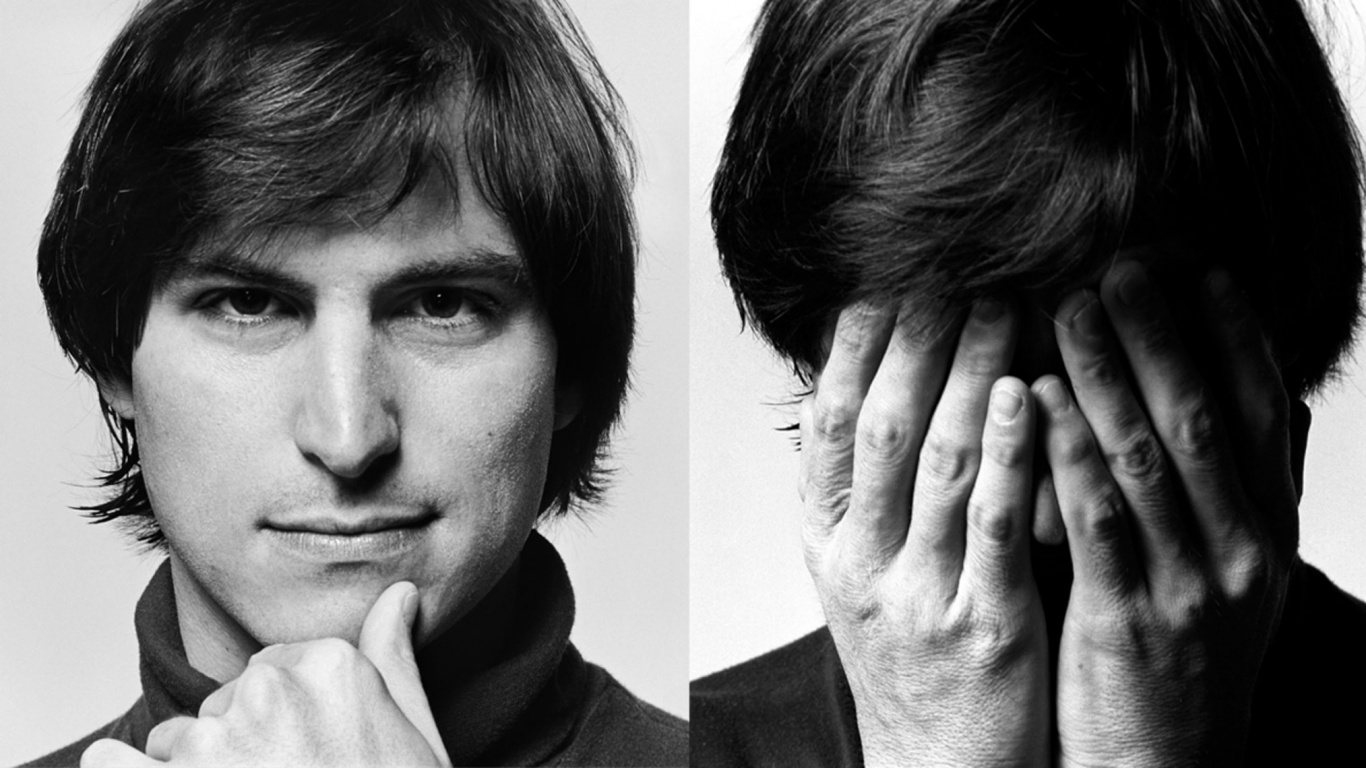 Steve Jobs, Steve Jobs El Hombre de la Máquina, Nariz, Ceja, Barbilla. Wallpaper in 1366x768 Resolution