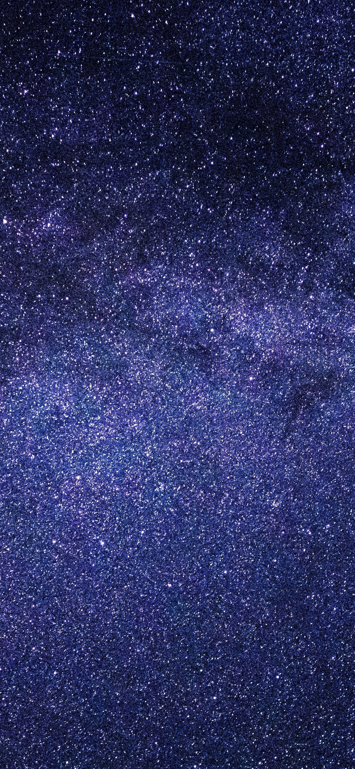 Blaue Und Schwarze Sternennacht. Wallpaper in 1242x2688 Resolution