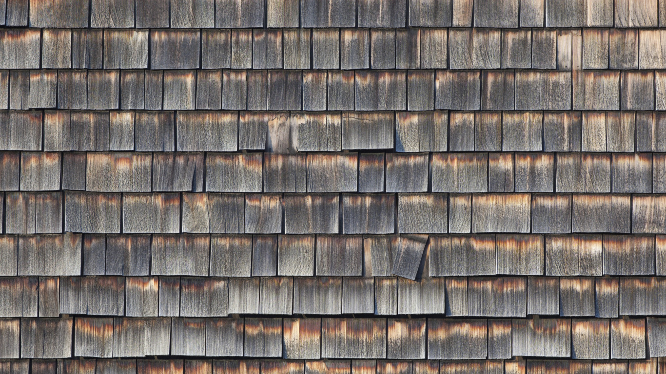 Mur de Briques Brunes et Grises. Wallpaper in 1366x768 Resolution