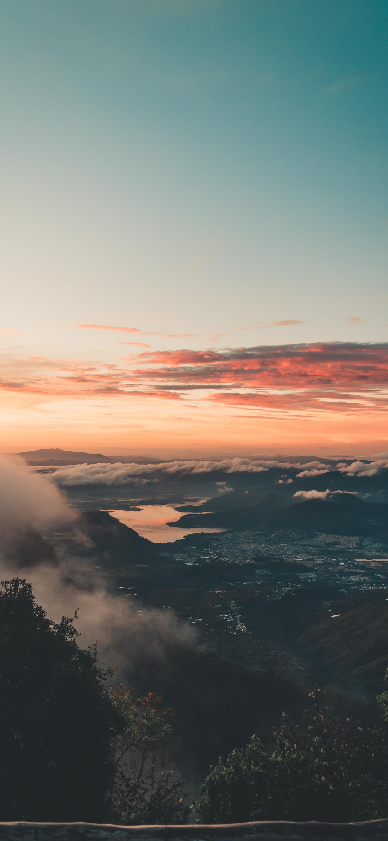 Sonnenuntergang, Himmel, Cloud, Atmosphäre, Morgen. Wallpaper in 1242x2688 Resolution