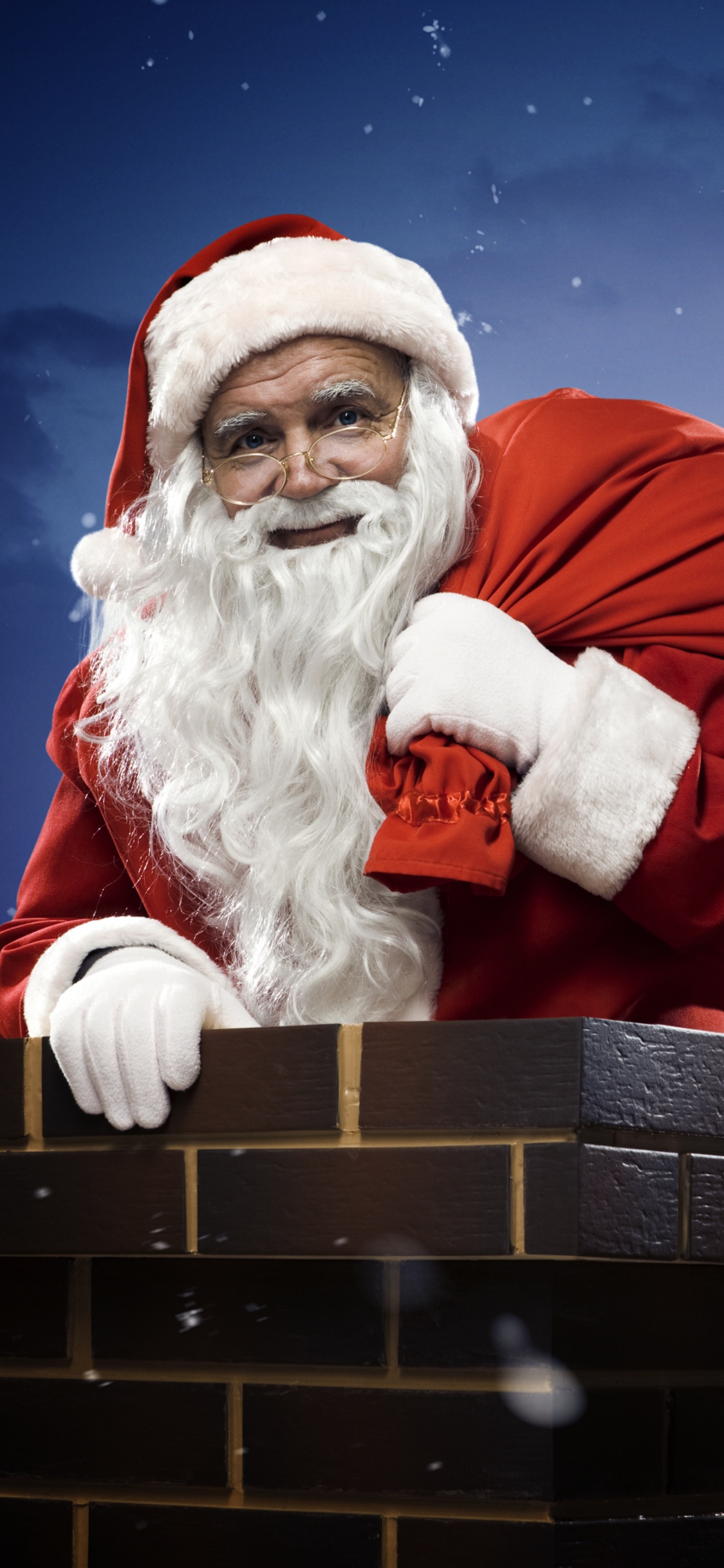 Santa Claus, Christmas Day, Christmas, Fictional Character, Ded Moroz. Wallpaper in 1125x2436 Resolution