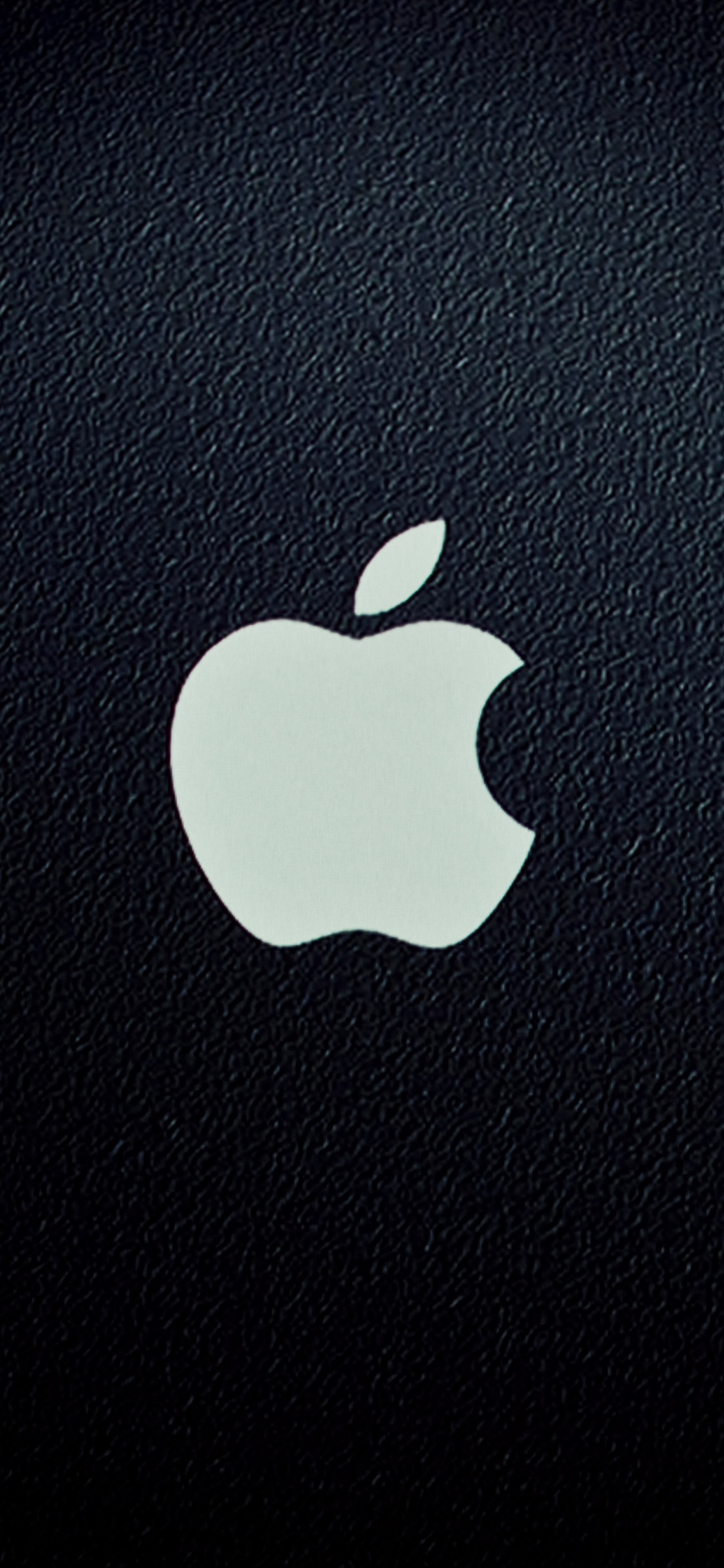 Apple, Logo, Graphics, Black, Smartphone. Wallpaper in 1125x2436 Resolution