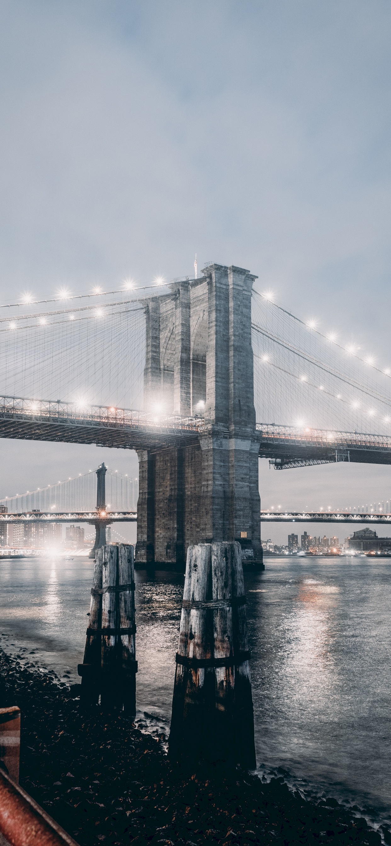Bridge Over Water During Daytime. Wallpaper in 1242x2688 Resolution