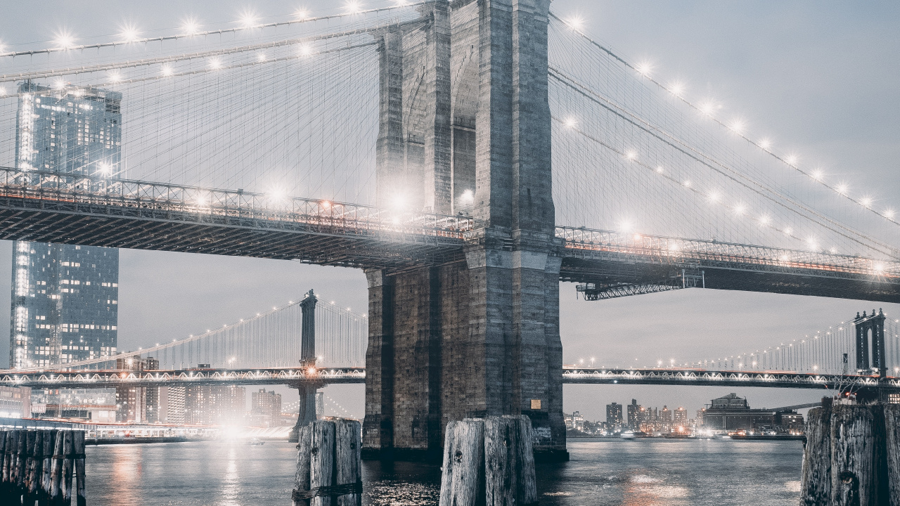 Bridge Over Water During Daytime. Wallpaper in 1280x720 Resolution