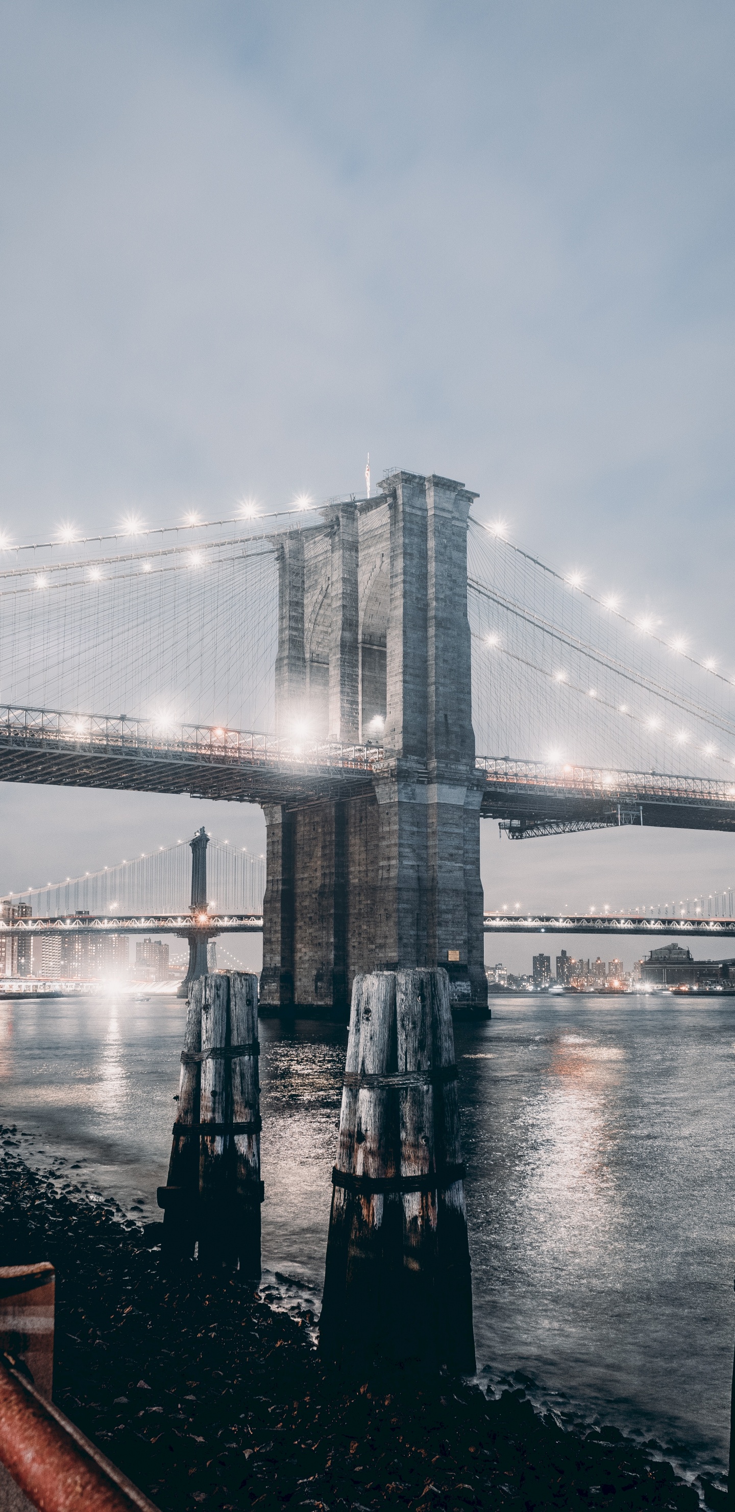 Bridge Over Water During Daytime. Wallpaper in 1440x2960 Resolution