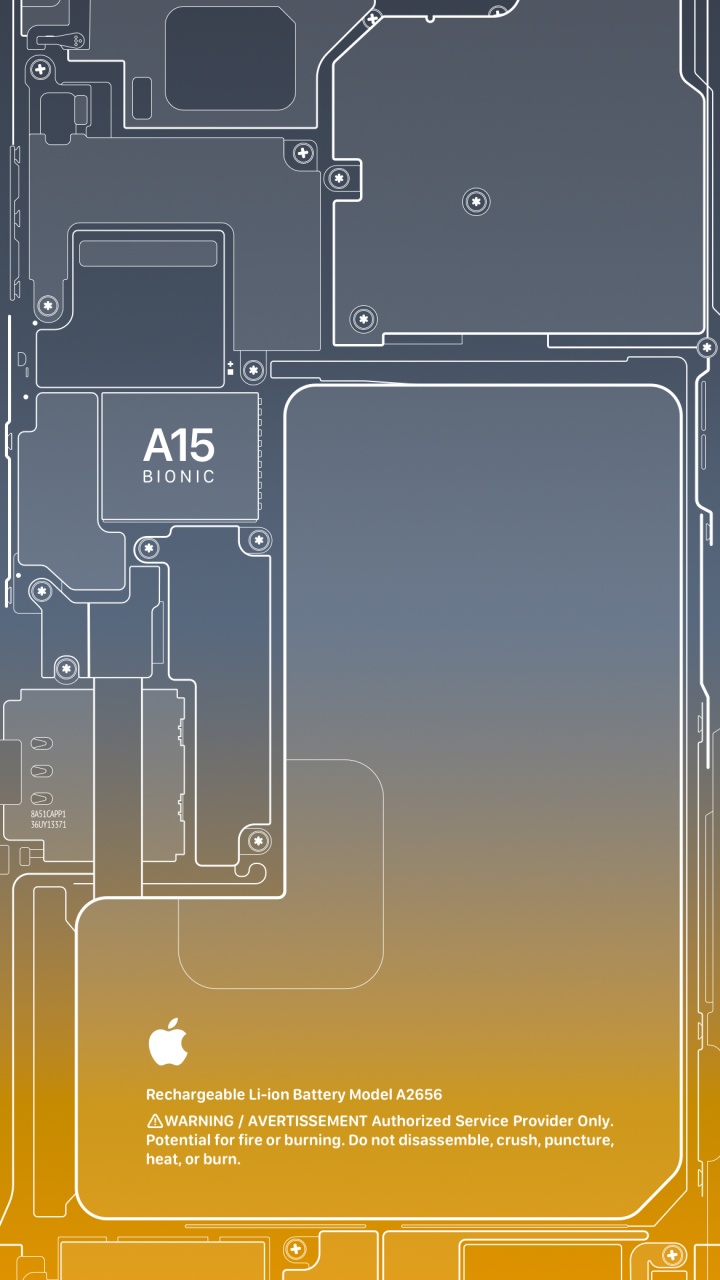 Apple, IPhone, un 15 Bionique, Magsafe, Ligne. Wallpaper in 720x1280 Resolution