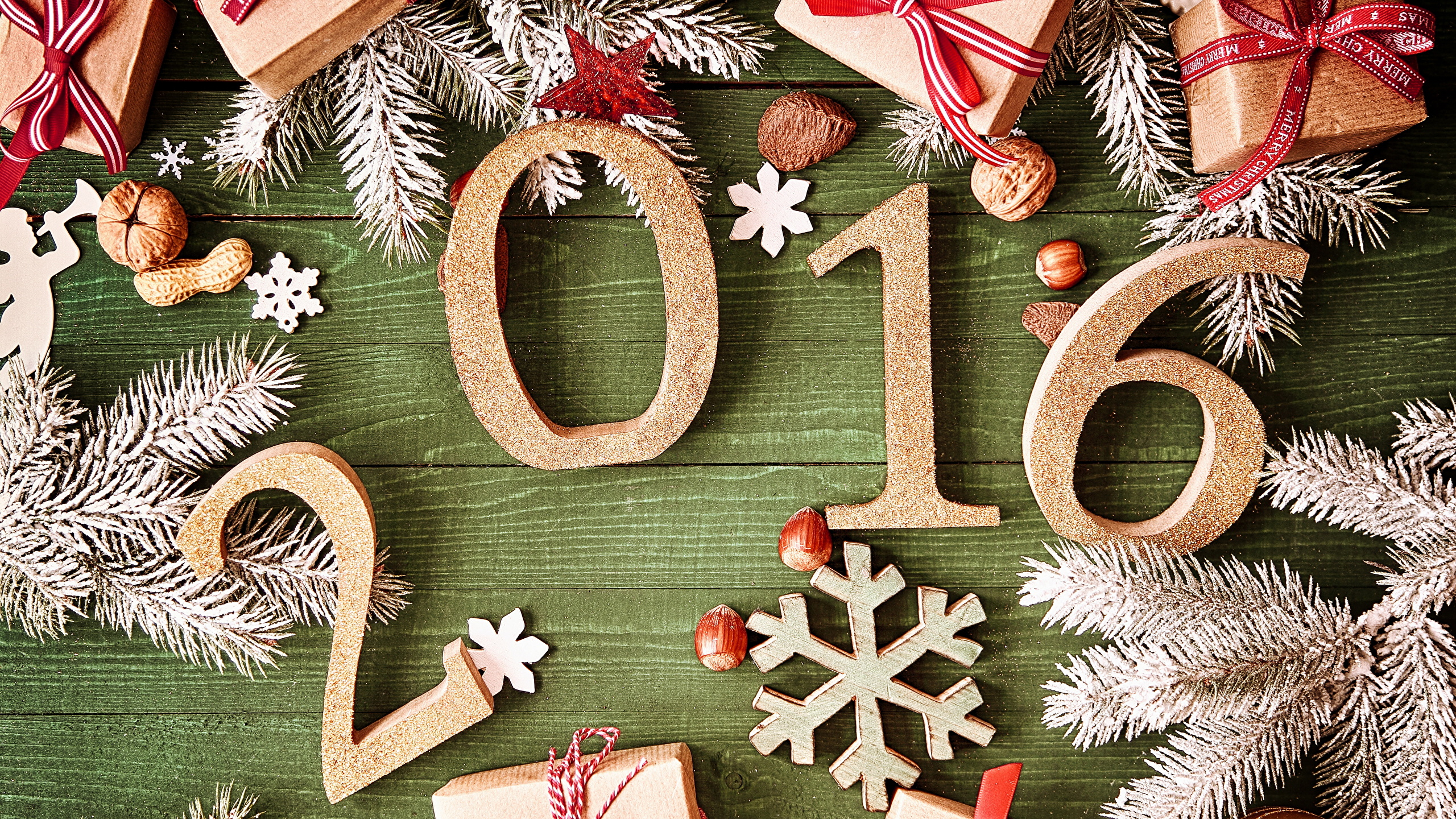 Weihnachten, Neujahr, Christmas Ornament, Weihnachtsdekoration, Kranz. Wallpaper in 2560x1440 Resolution