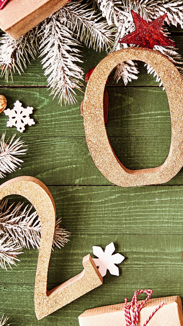 Weihnachten, Neujahr, Christmas Ornament, Weihnachtsdekoration, Kranz. Wallpaper in 750x1334 Resolution