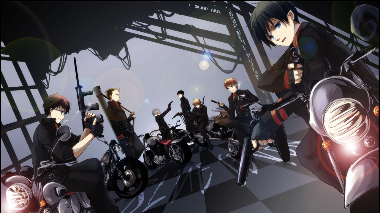 Man in Black and Red Jacket Riding Black and White go Kart. Wallpaper in 1280x720 Resolution