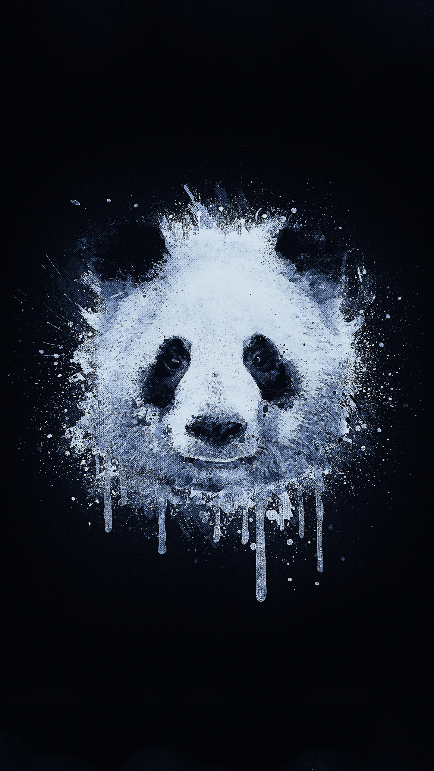 Pandas, Panda Graffiti, Graffiti, Art, Painting. Wallpaper in 1440x2560 Resolution