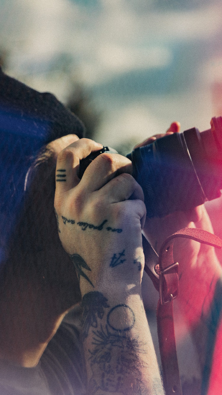 红色的, 粉红色, 光, 手, 手臂 壁纸 750x1334 允许