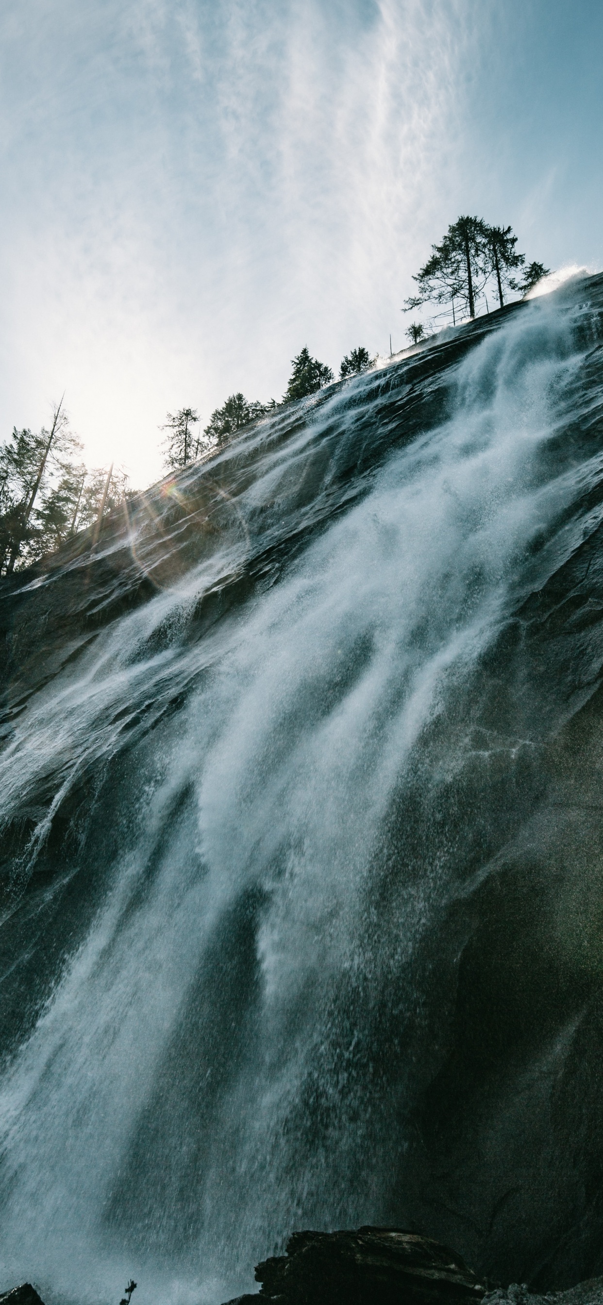 Index, Body of Water, Water Resources, Waterfall, Water. Wallpaper in 1242x2688 Resolution