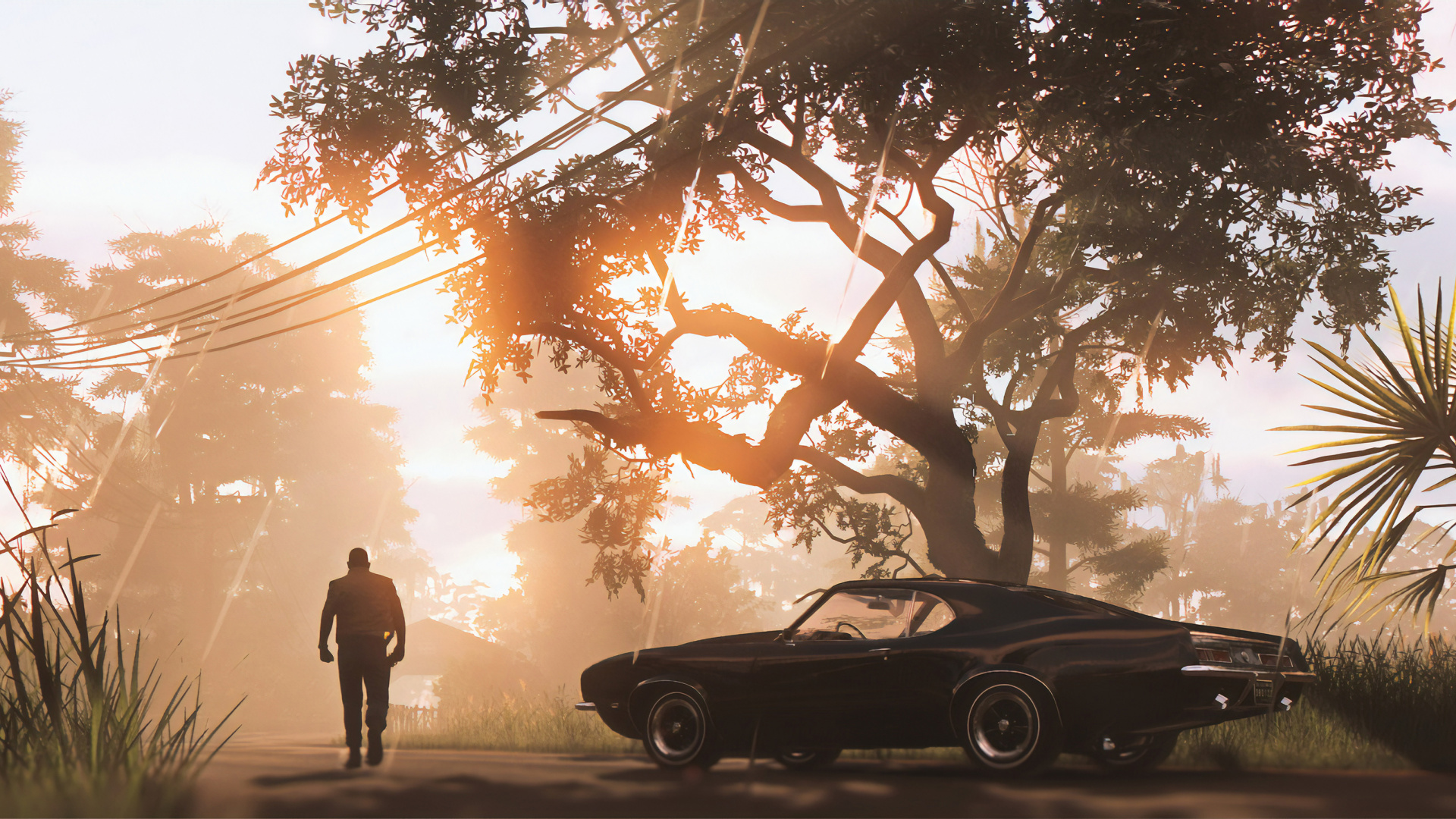 la Mafia Iii, Muscle Car, la Luz Del Sol, Berlina, Golpe de Estado. Wallpaper in 1920x1080 Resolution