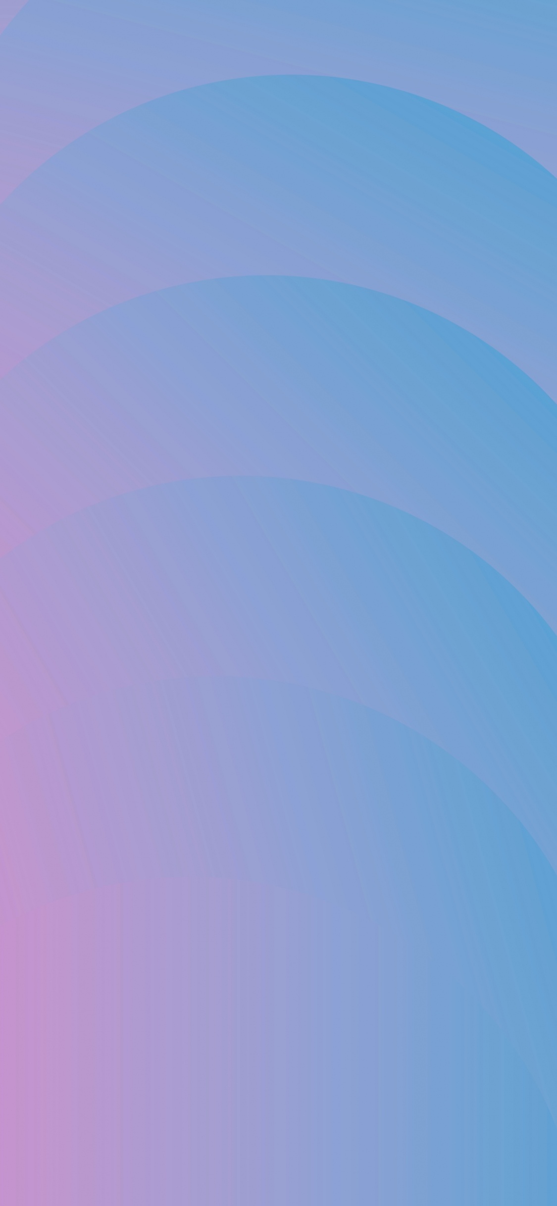 Cercle, Android, Color, Pente, de Teintes et de Nuances. Wallpaper in 1125x2436 Resolution