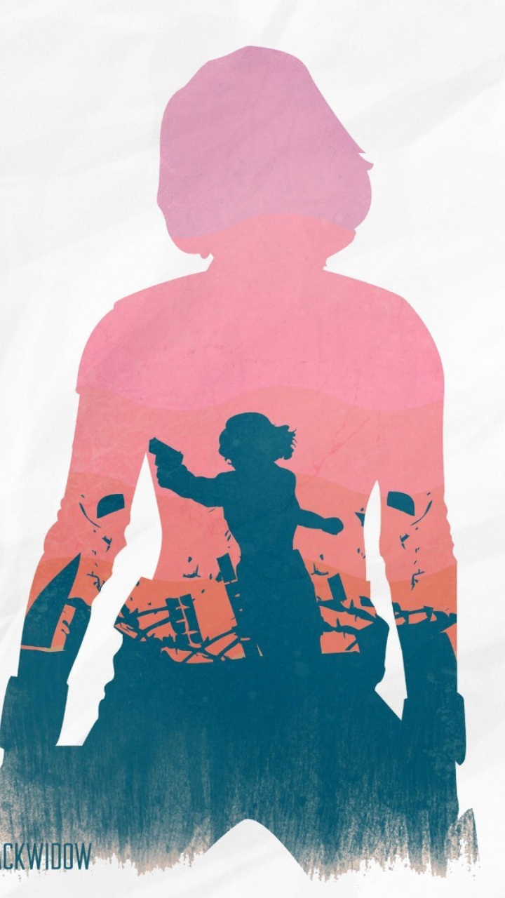 Femme en Veste à Capuche Bleue. Wallpaper in 720x1280 Resolution