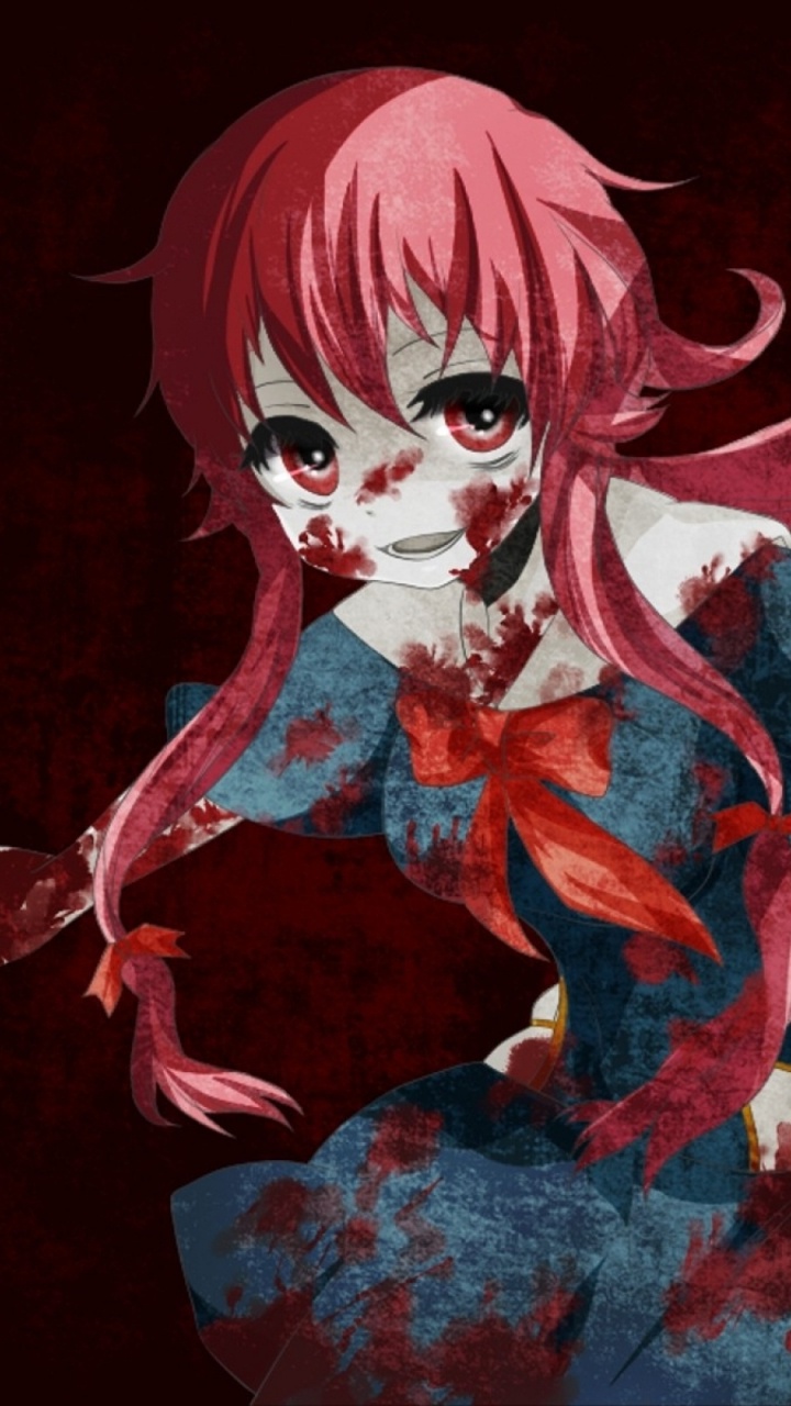 Personaje de Anime Femenino Pelirrojo. Wallpaper in 720x1280 Resolution