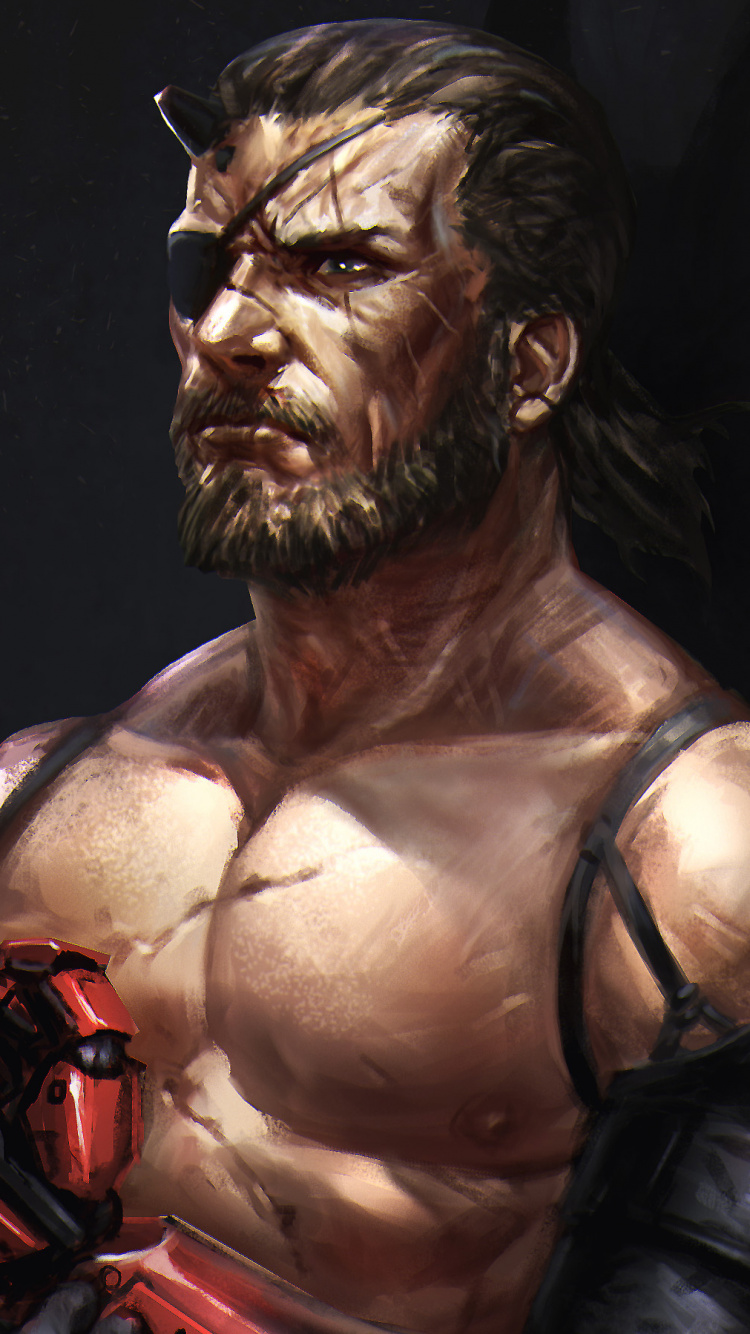 The Phantom Pain, Metal Gear Solid, Metal Gear 2 Solid Snake, Venom Snake, Solid Snake. Wallpaper in 750x1334 Resolution