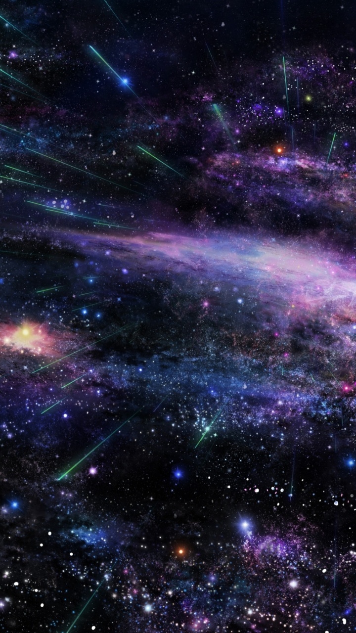 Smartphone, Atmosphere, Light, Nebula, Galaxy. Wallpaper in 720x1280 Resolution