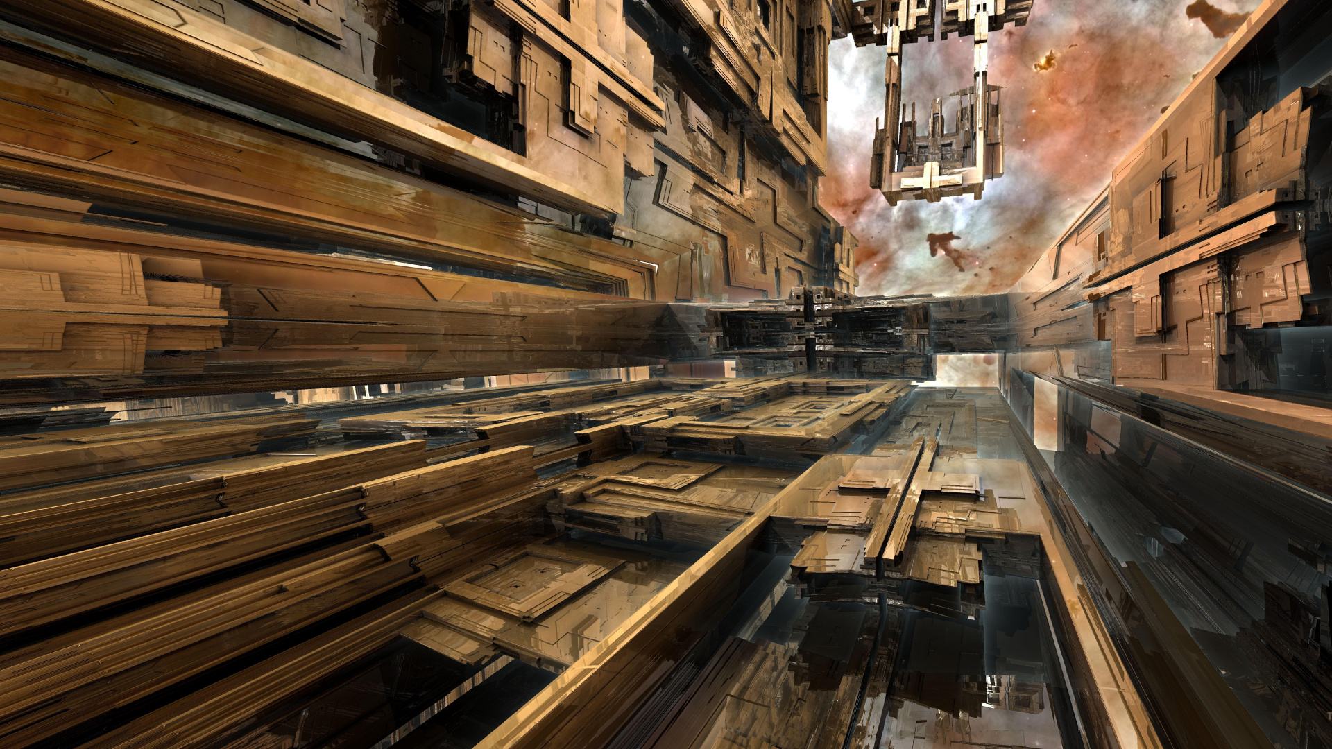 Wood, Building, Window, Track, City. Wallpaper in 1920x1080 Resolution