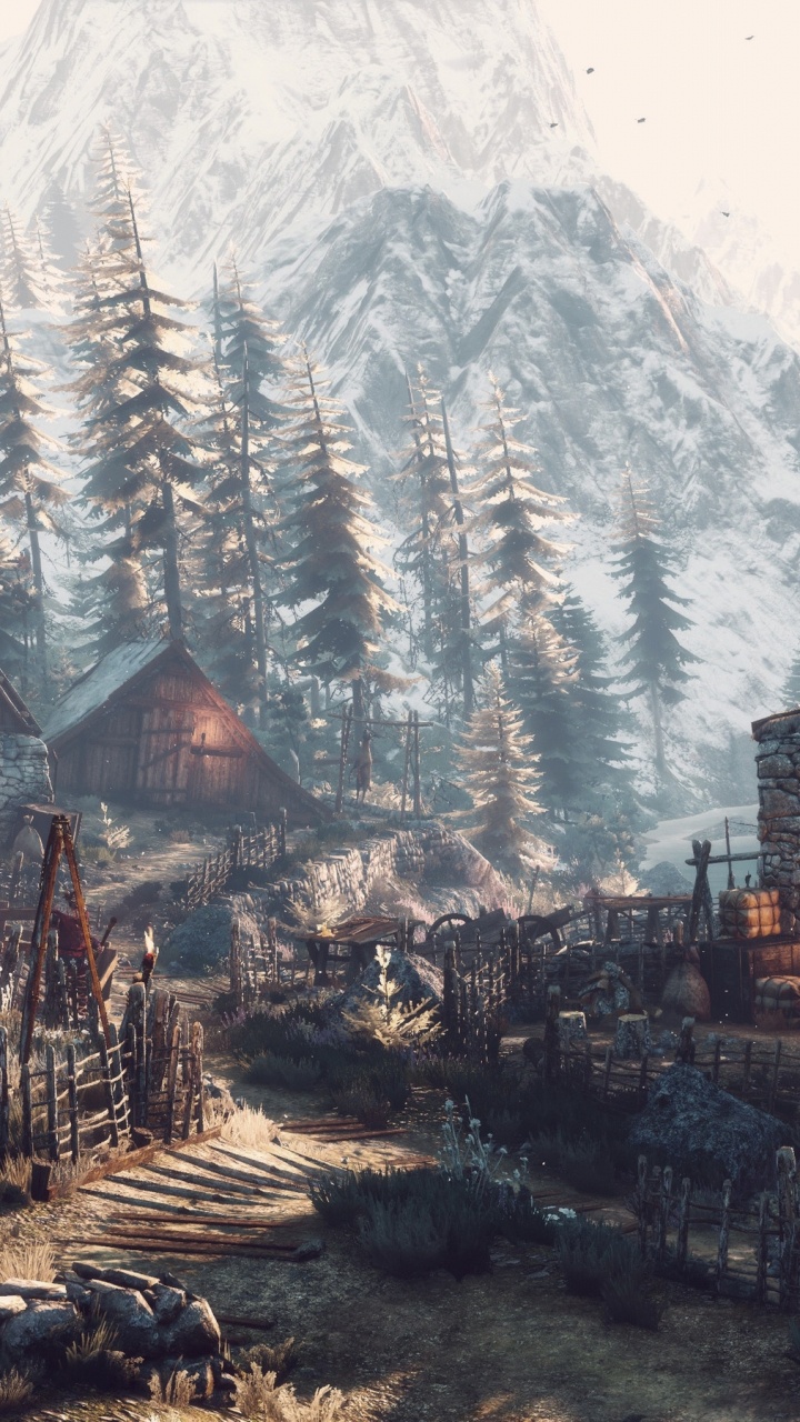 Hexerwinter, The Witcher 3 Wild Hunt, Gwent The Witcher-Kartenspiel, The Witcher, Geralt Von Riva. Wallpaper in 720x1280 Resolution