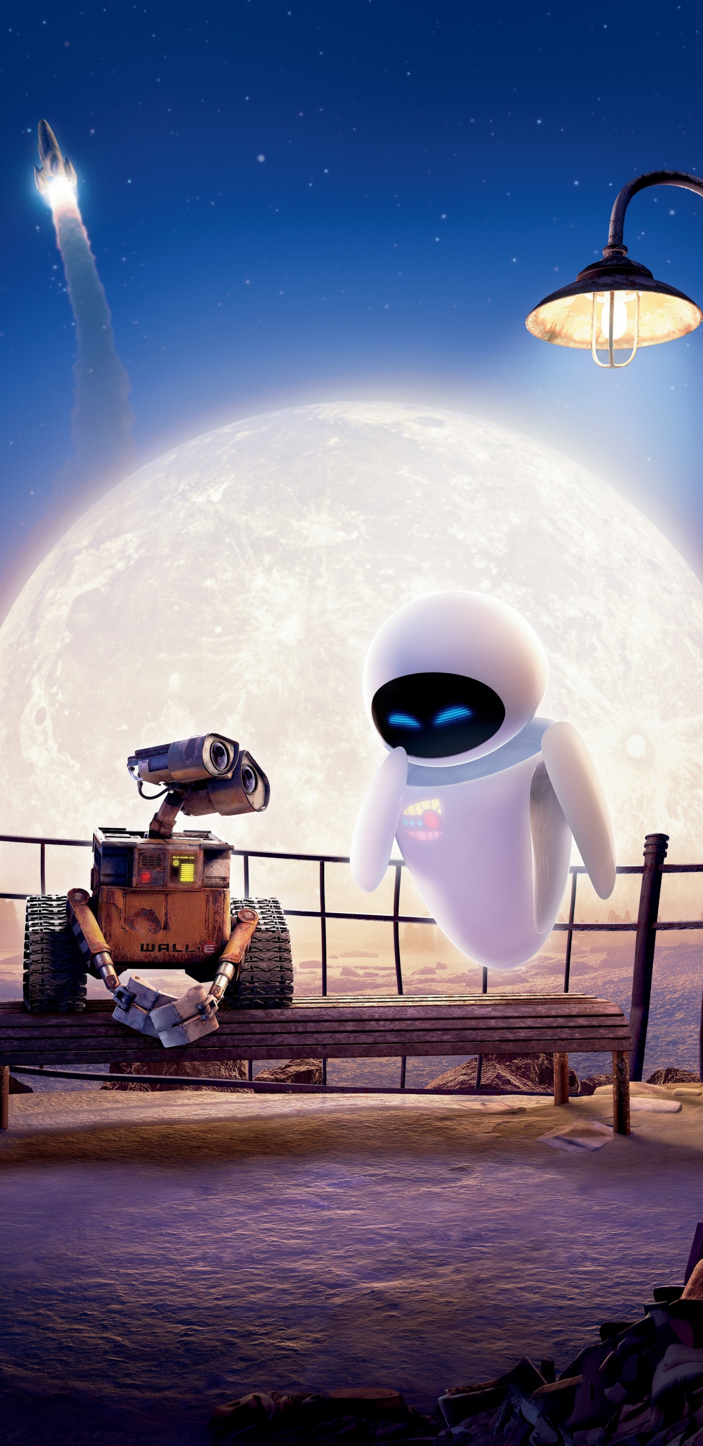 Pixar, Cinema, Trailer, Eve, Film Poster. Wallpaper in 1440x2960 Resolution